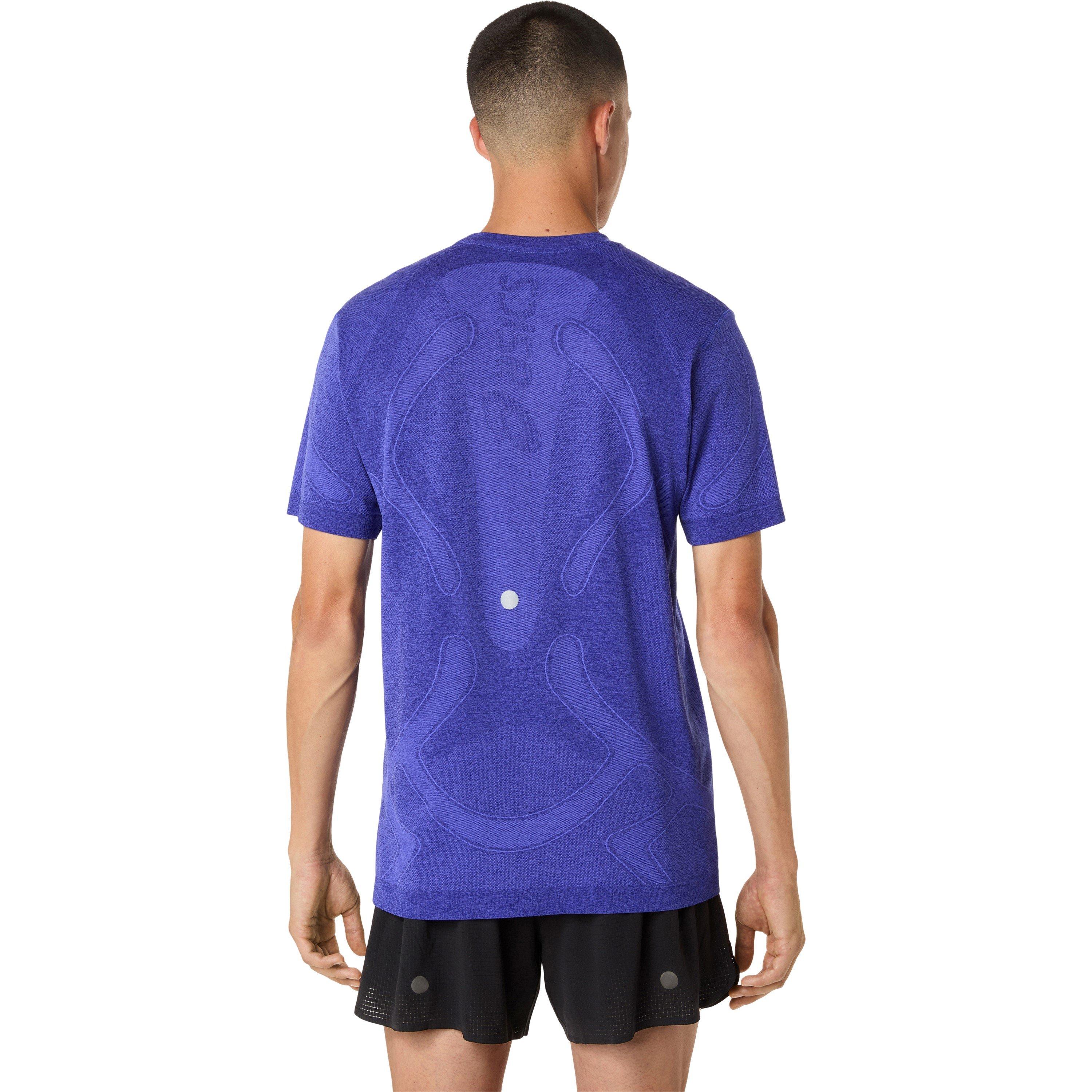Kobalt - Asics - Road Seamless Ss Top Running Mens - 2