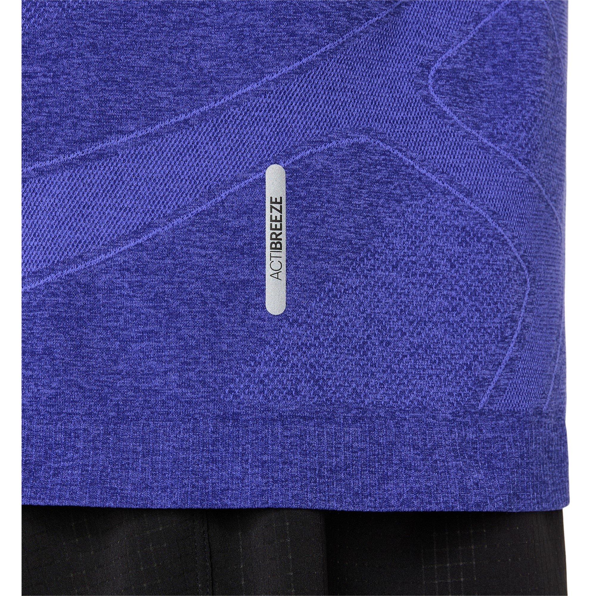 Kobalt - Asics - Road Seamless Ss Top Running Mens - 4