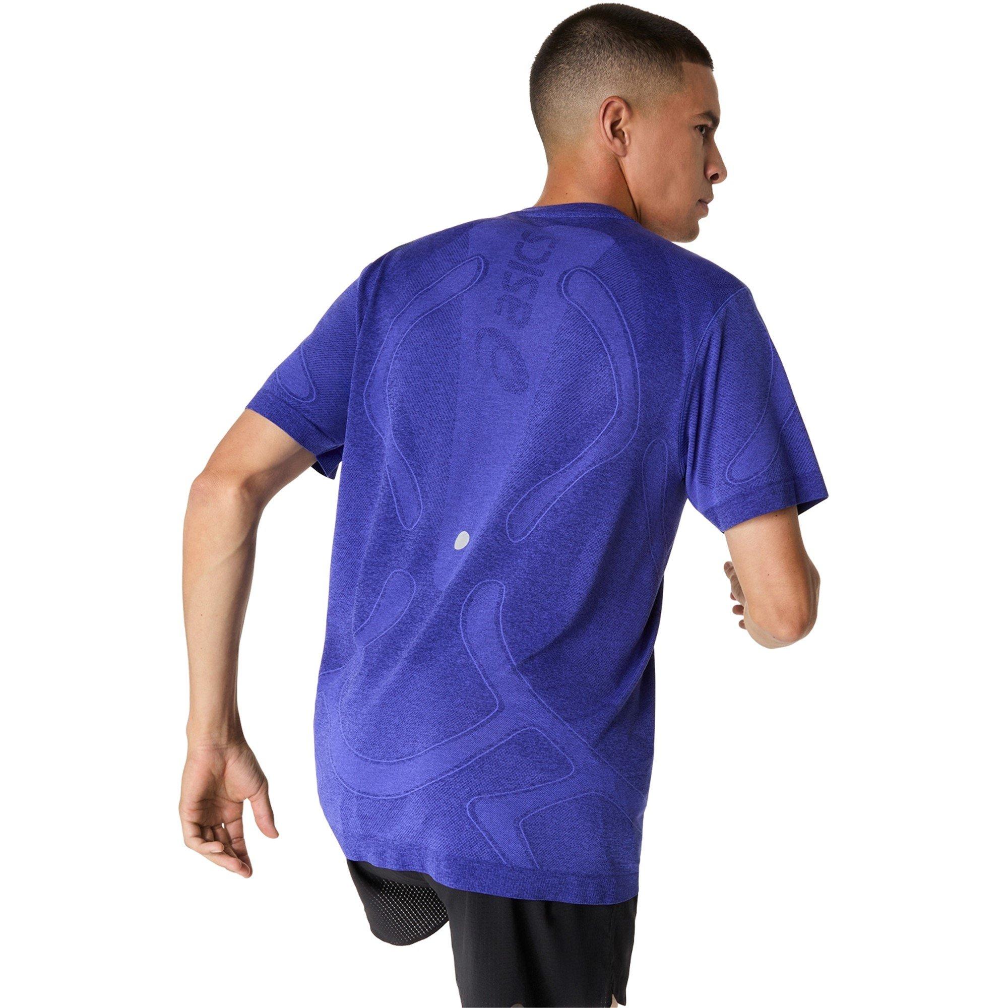Kobalt - Asics - Road Seamless Ss Top Running Mens - 6