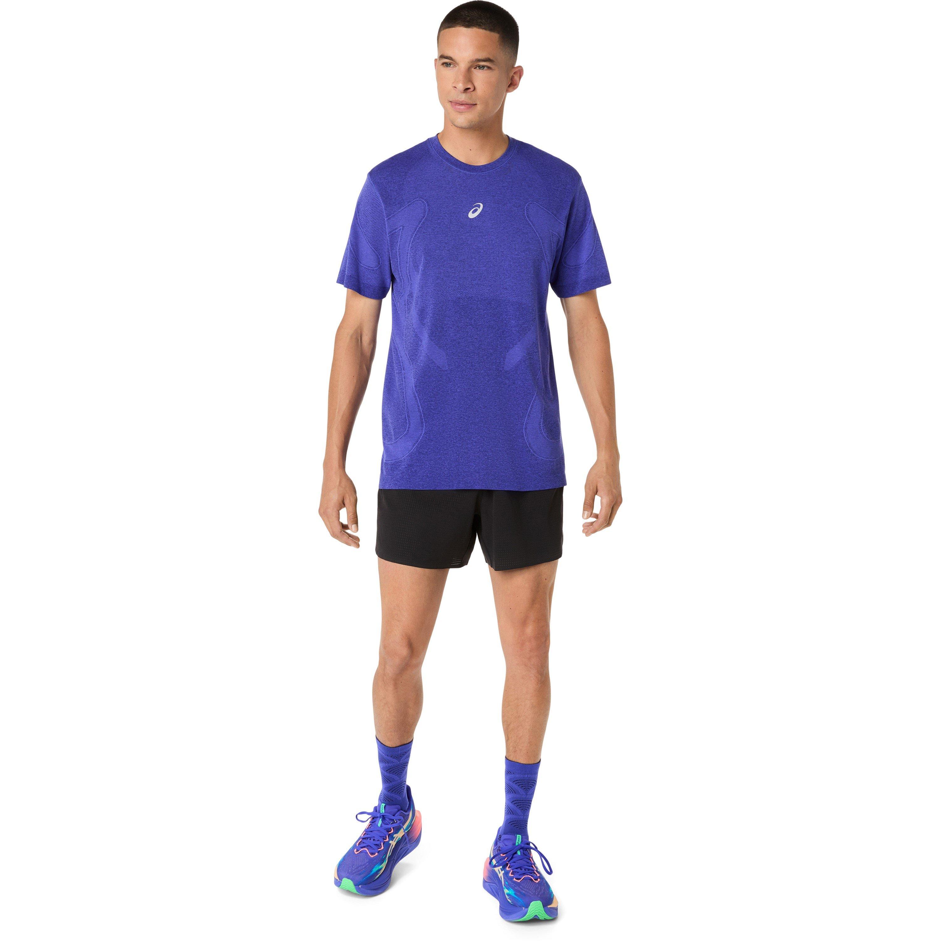 Kobalt - Asics - Road Seamless Ss Top Running Mens - 7