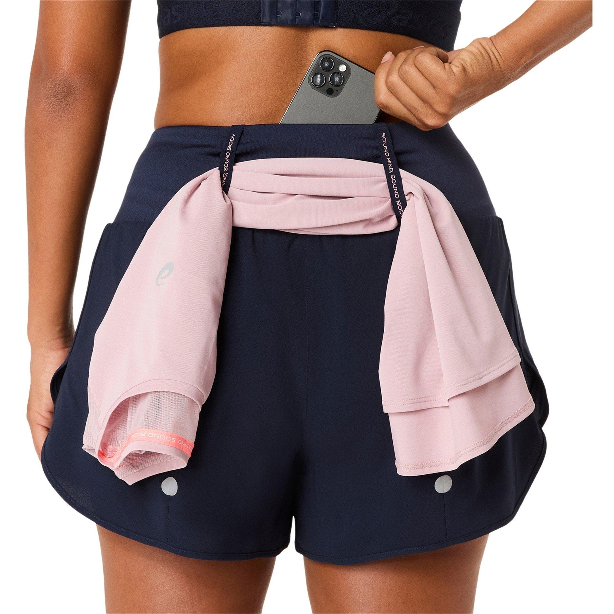 Mitternacht - Asics - Road 3.5in Short Running Womens - 5