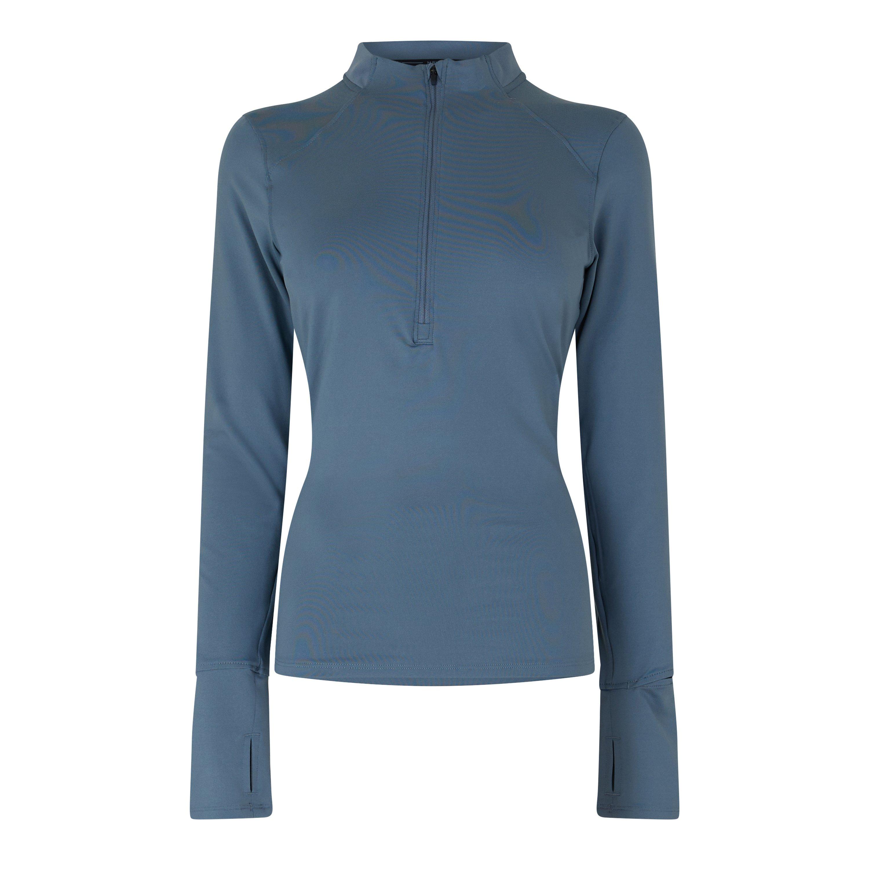 Gray - Under Armour - Women's Qualifier Run 2.0 1/2 Zip Long-Sleeve Running Top - 1