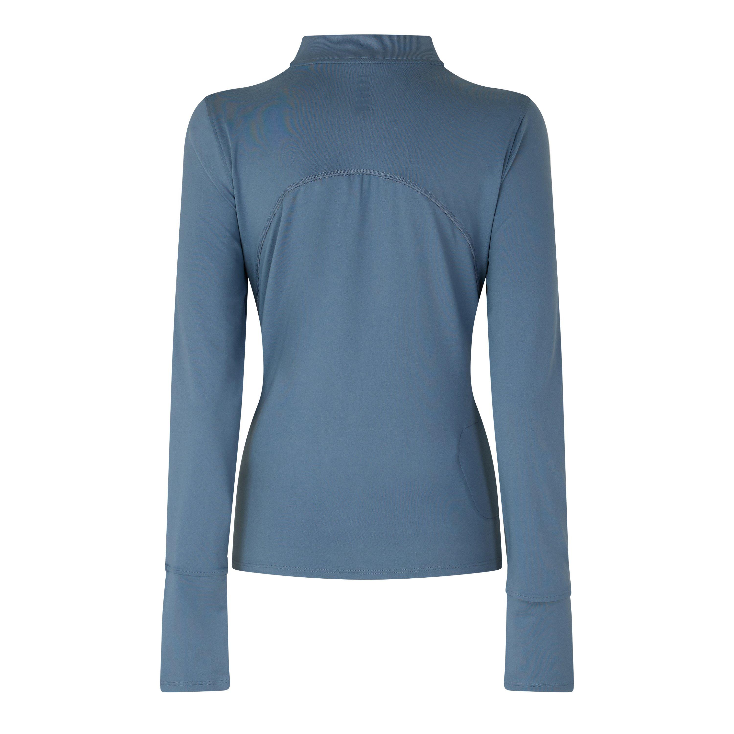 Gray - Under Armour - Women's Qualifier Run 2.0 1/2 Zip Long-Sleeve Running Top - 2