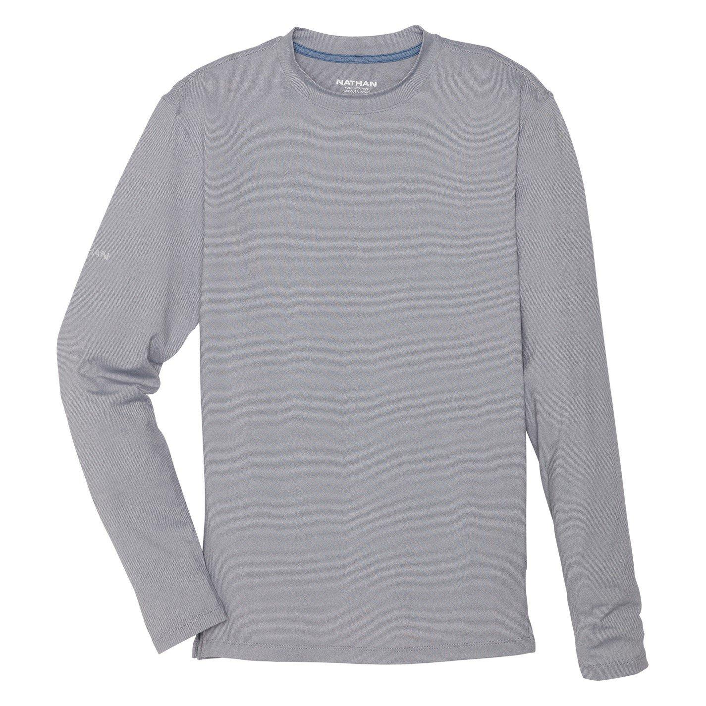 Monument Grey - Nathan - Dash Long-Sleeve Performance Running Top - 6