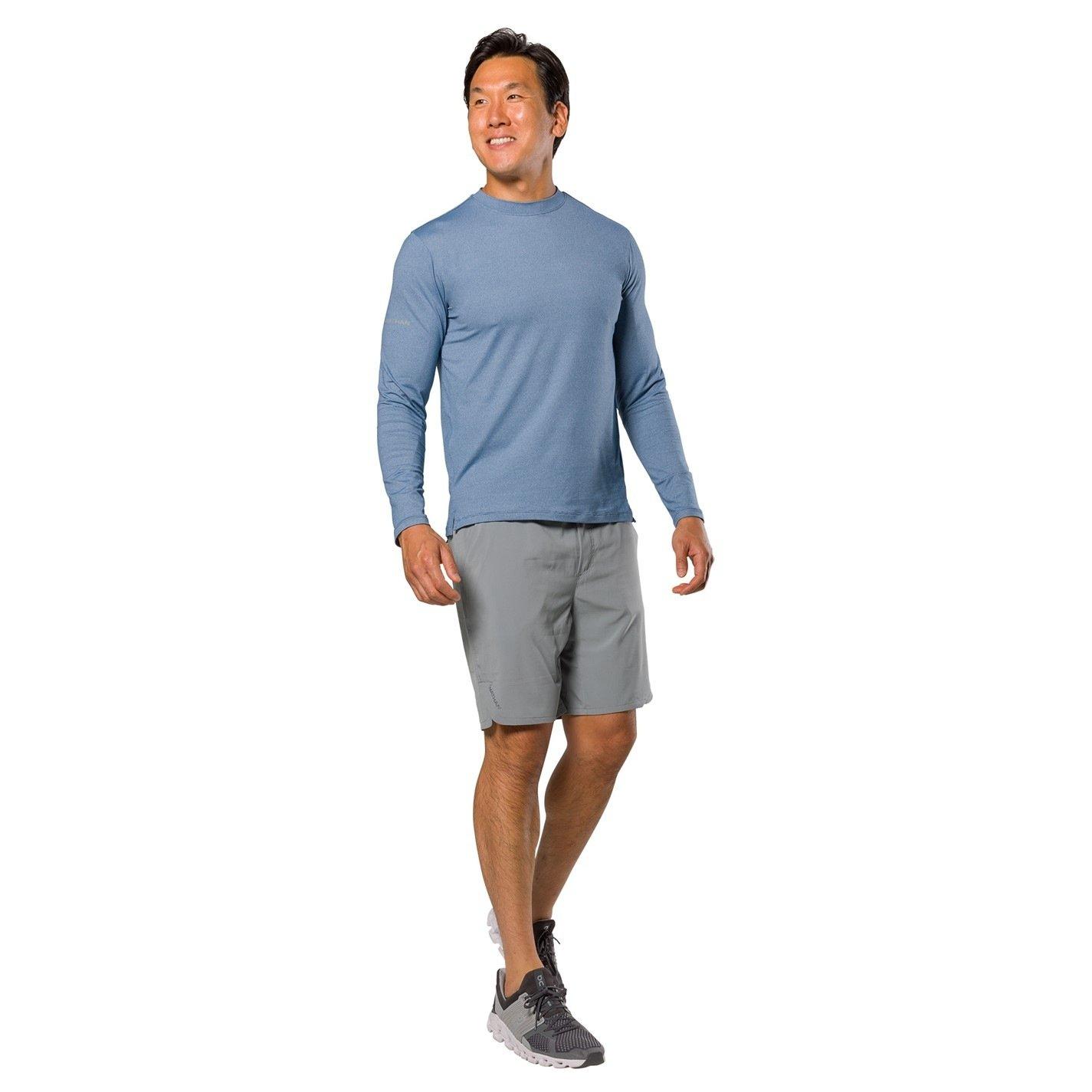 Sailor Blue - Nathan - Men's Dash Long-Sleeve Performance Running Top - 4