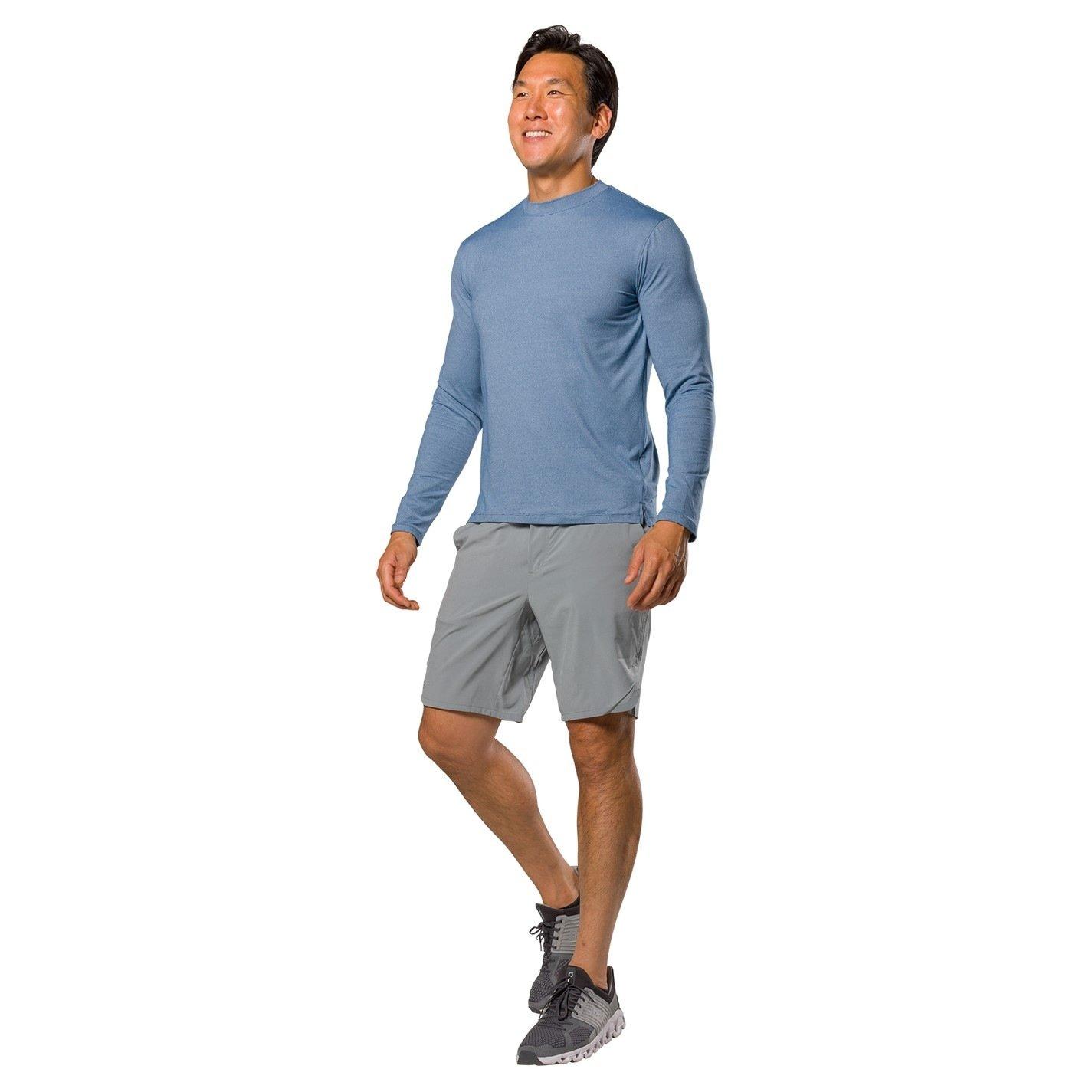 Sailor Blue - Nathan - Men's Dash Long-Sleeve Performance Running Top - 5
