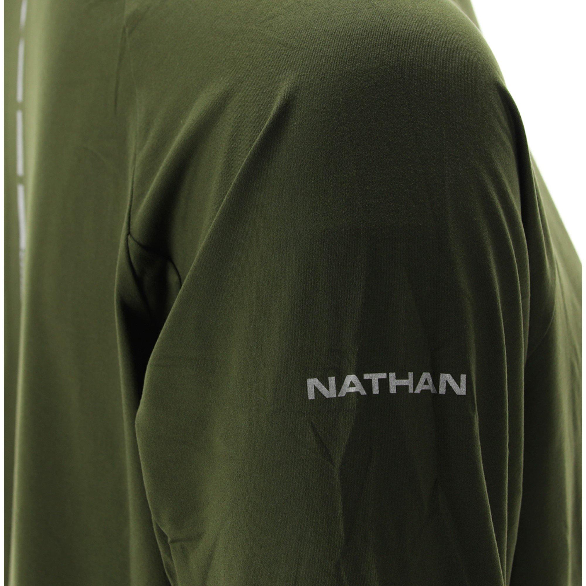 Vert Forêt - Nathan - Men's Tempo 4 Zipped Long-Sleeve Performance Top - 3