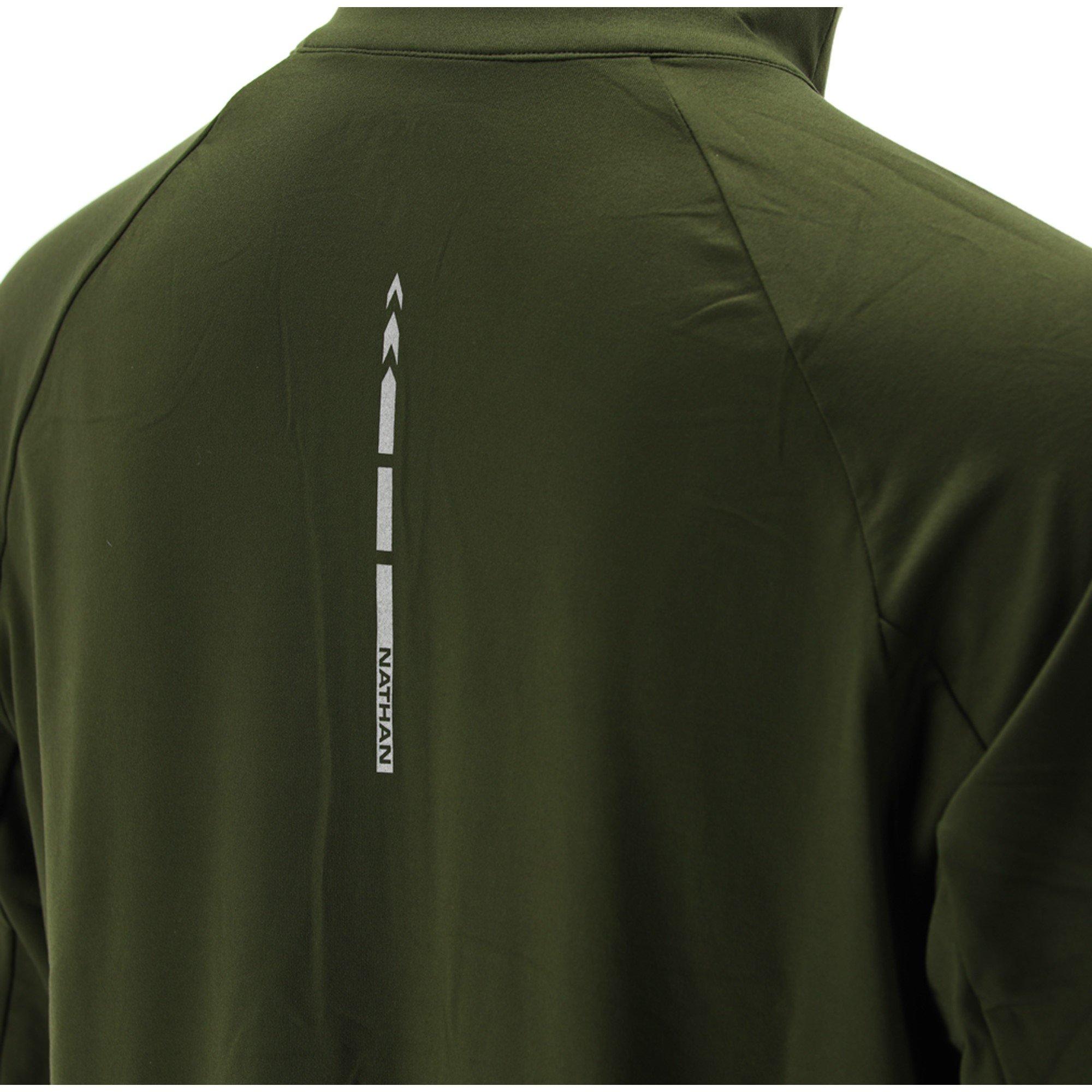 Vert Forêt - Nathan - Men's Tempo 4 Zipped Long-Sleeve Performance Top - 4