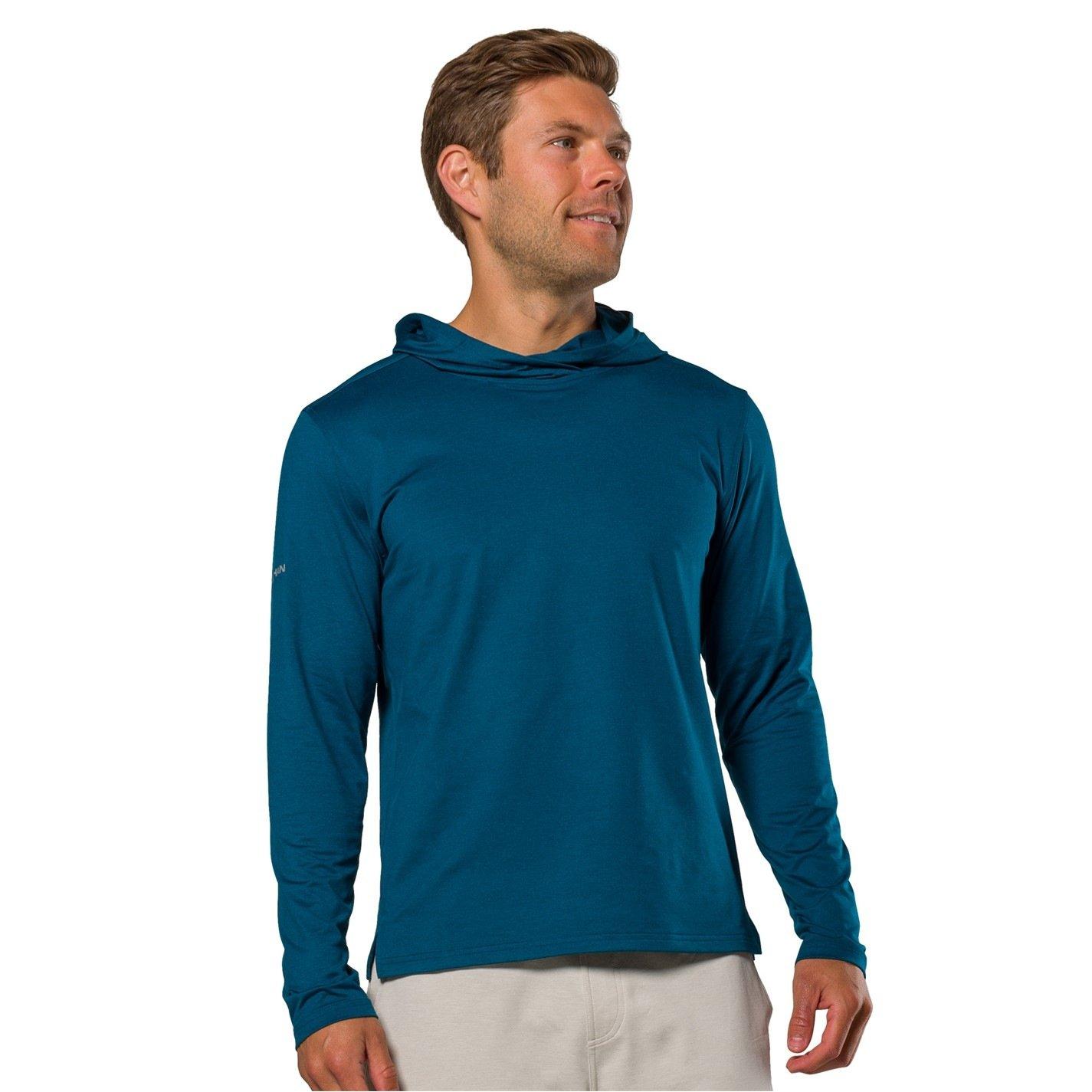 Nathan Men's Performance Hoodie - Sailor Blue - Small