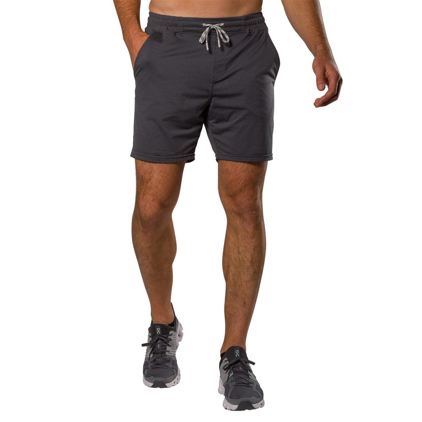 Nathan Men's Performance Running Shorts - Dark Charcoal - 2X Large