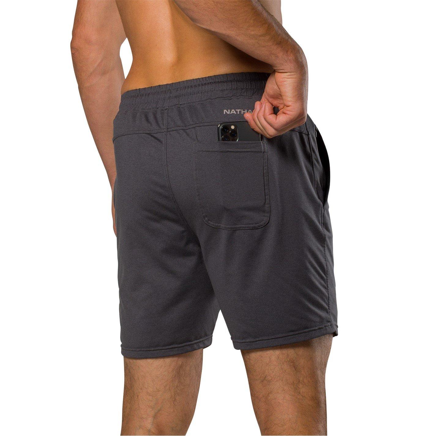 Dark Charcoal - Nathan - Performance Running Shorts - 3