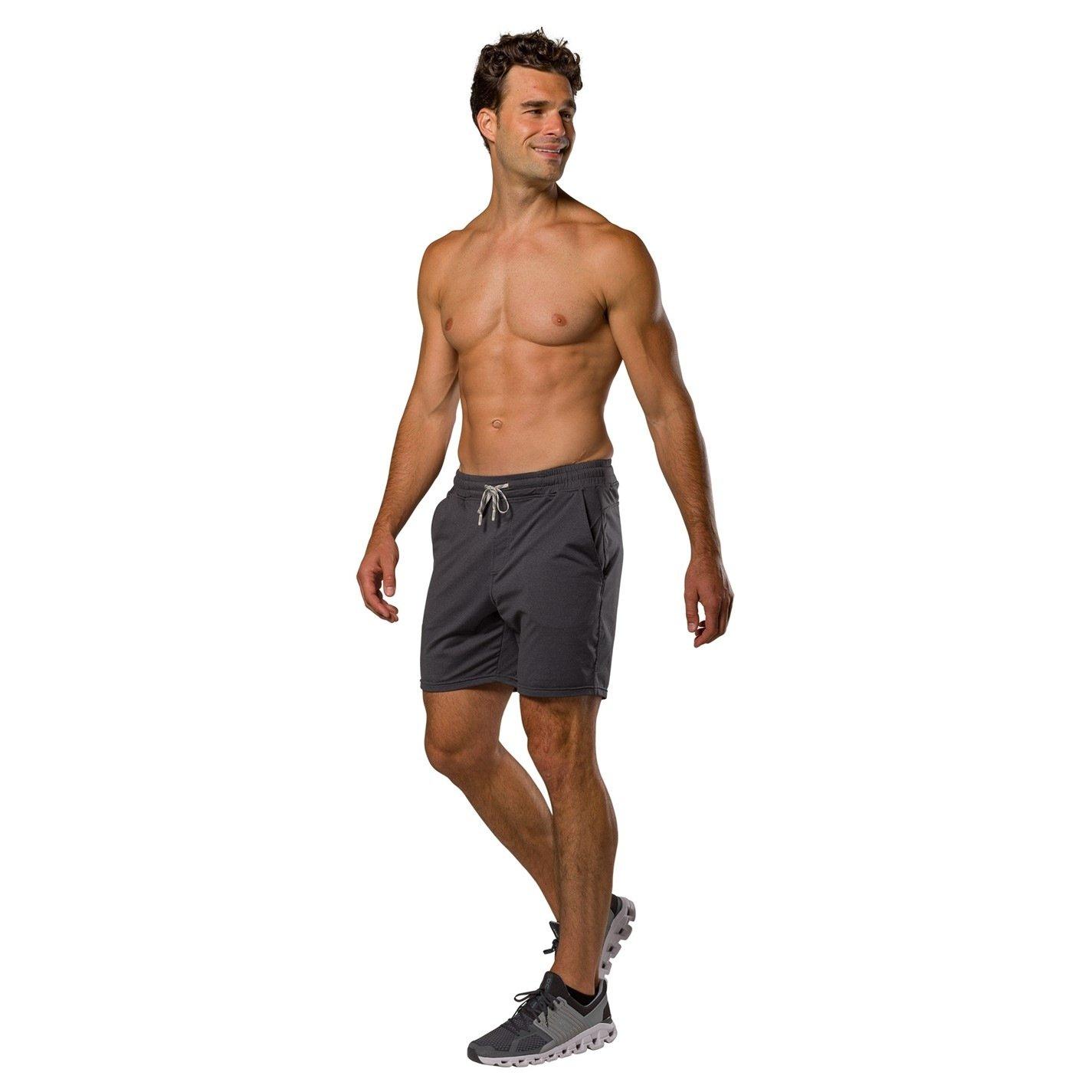 Dark Charcoal - Nathan - Performance Running Shorts - 7