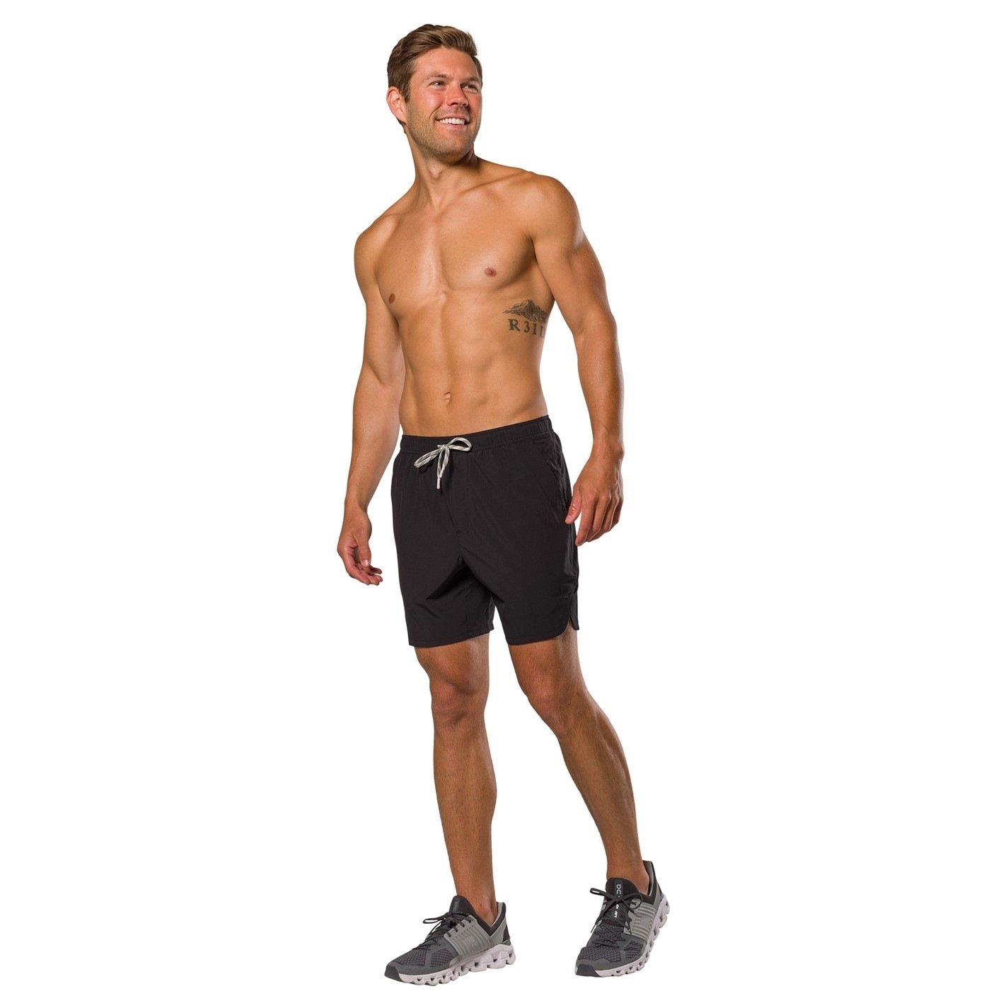 Black - Nathan - Performance Running Shorts - 7