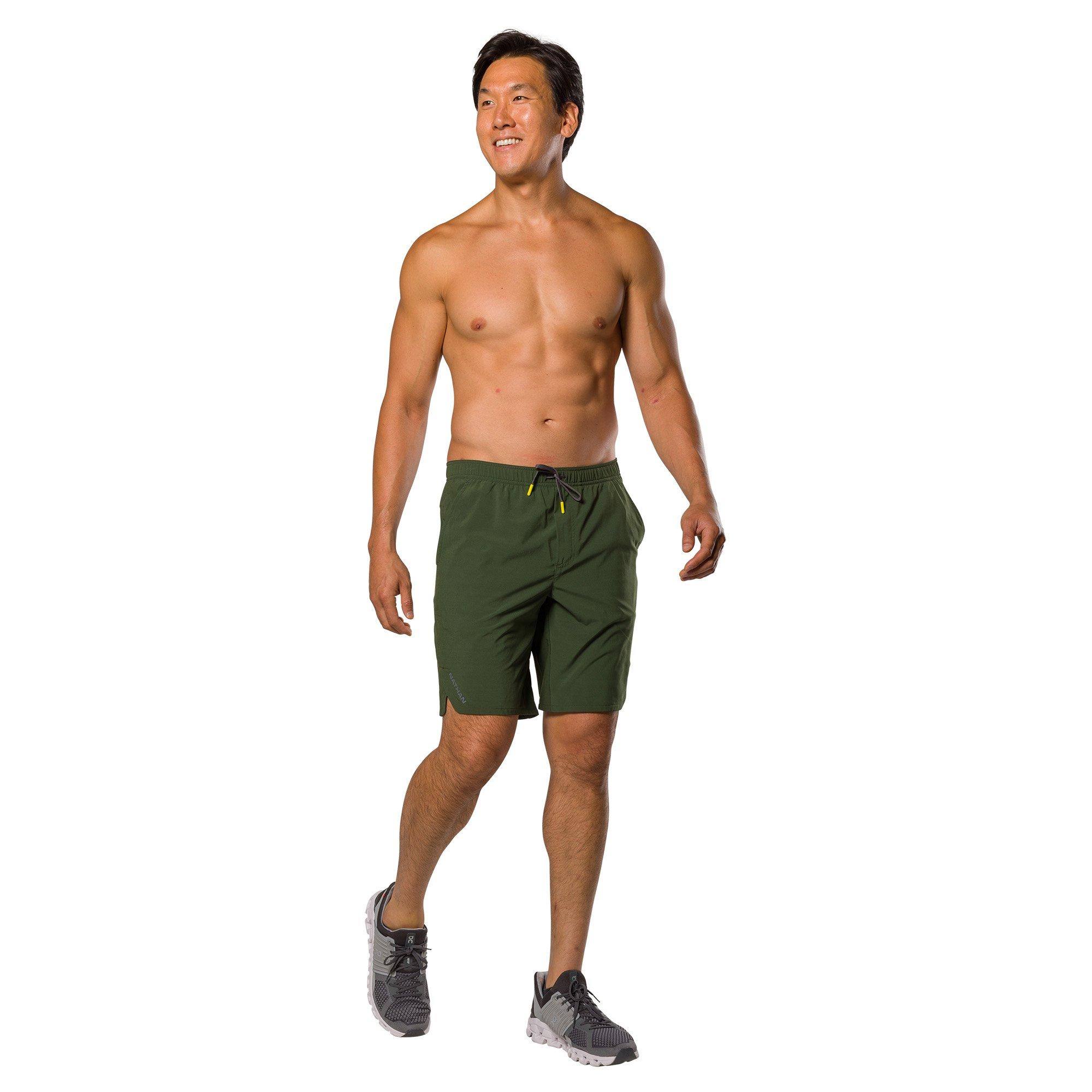 Forest Green - Nathan - Performance Running Shorts - 6