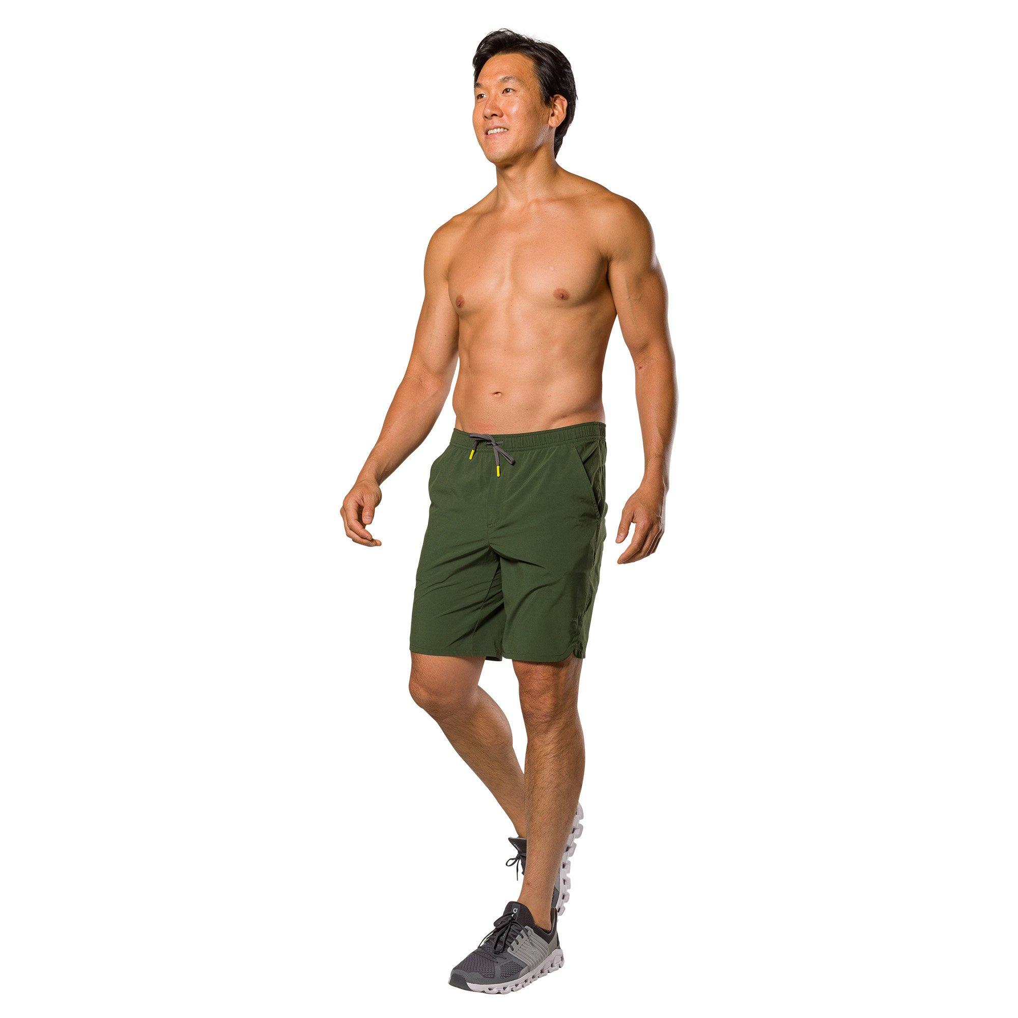 Forest Green - Nathan - Performance Running Shorts - 7