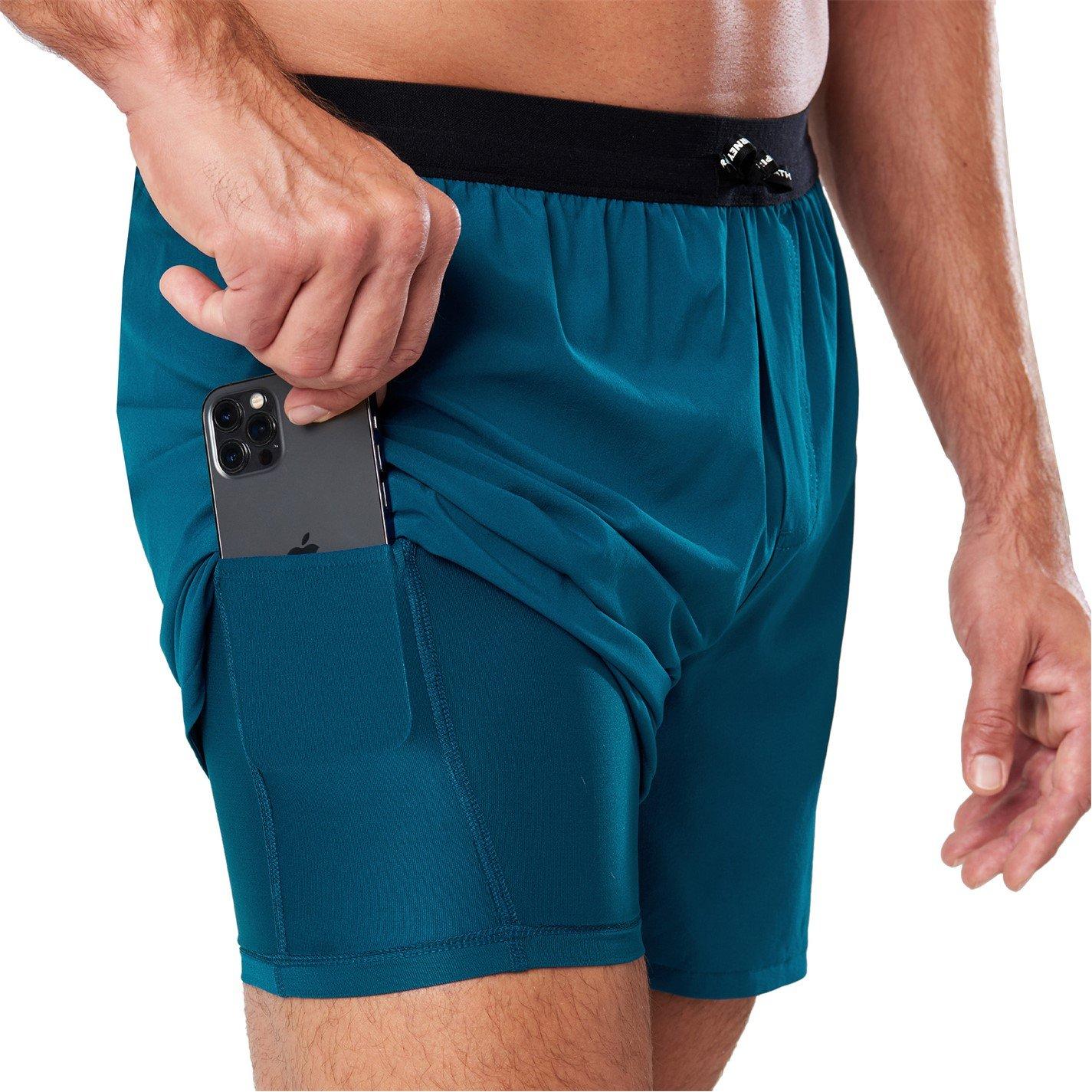 Mornarsko Plava - Nathan - Men's Performance Running Shorts - 3