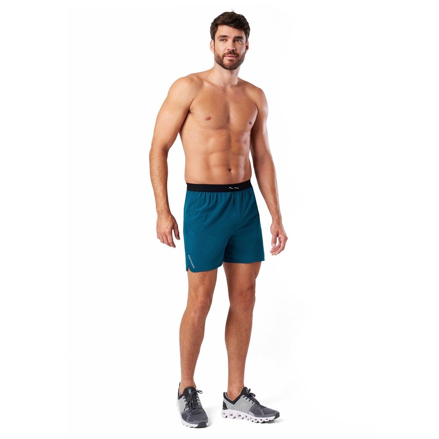 Mornarsko Plava - Nathan - Men's Performance Running Shorts - 5