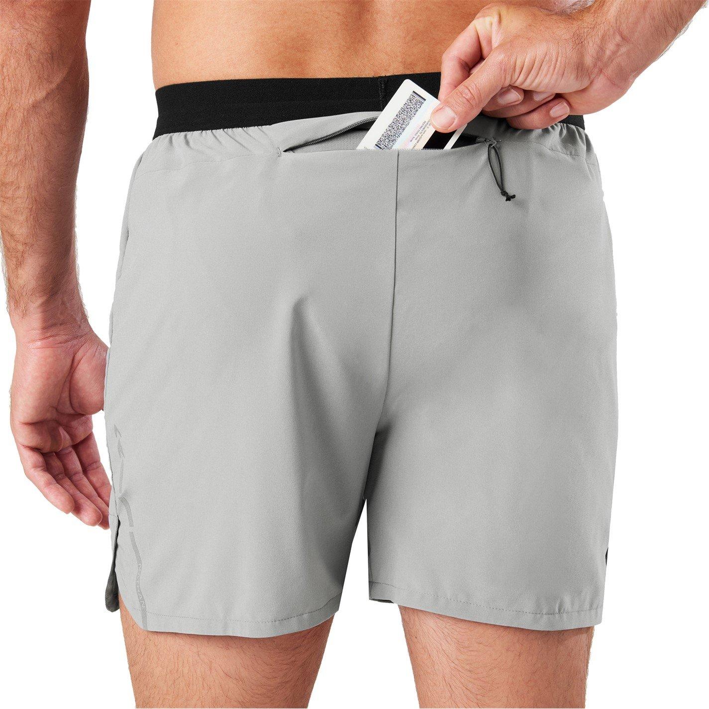 Monument Grey - Nathan - Performance Running Shorts - 4