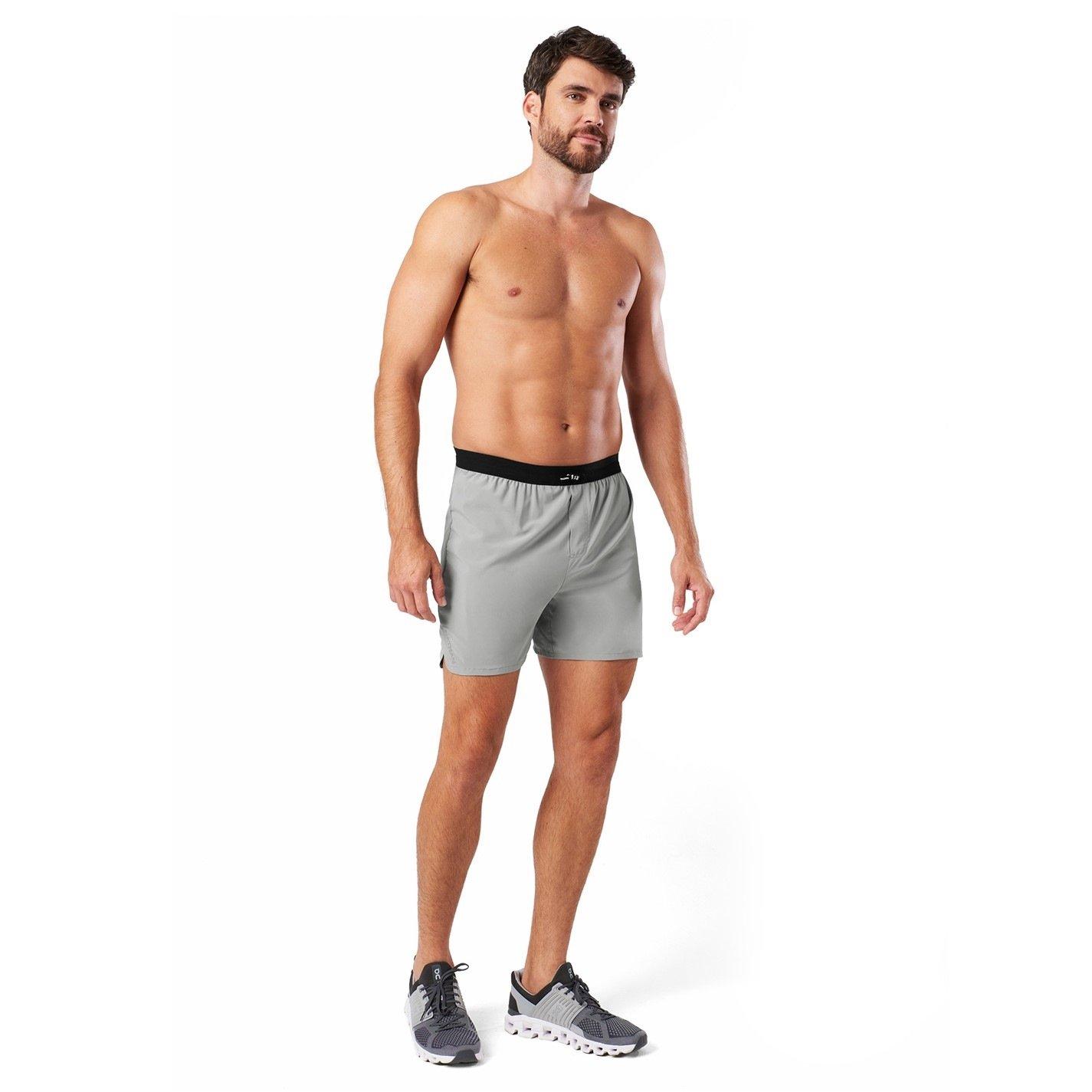 Monument Grey - Nathan - Performance Running Shorts - 5