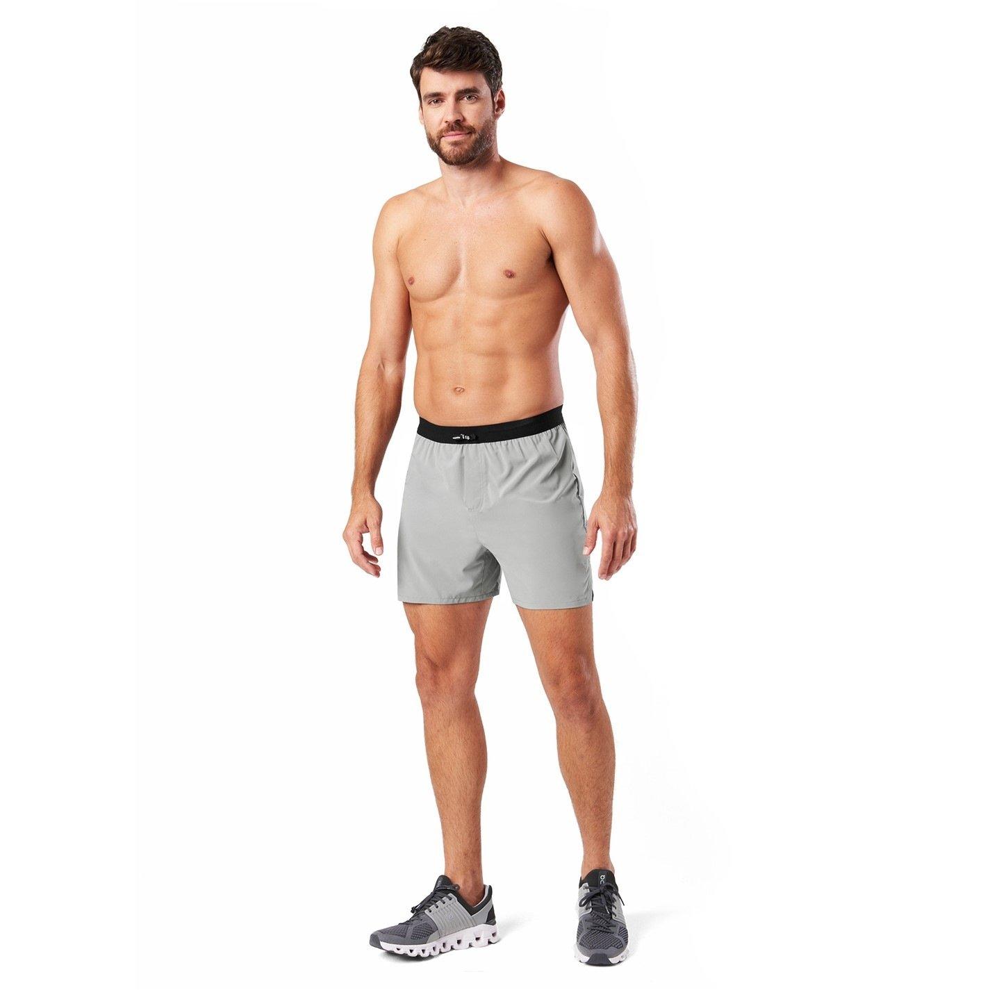 Monument Grey - Nathan - Performance Running Shorts - 6