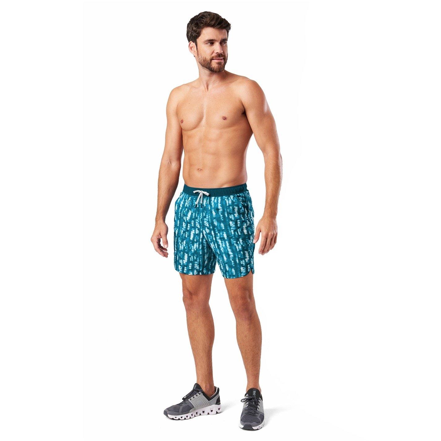 Blue Tie Dye - Nathan - Performance Running Shorts - 7