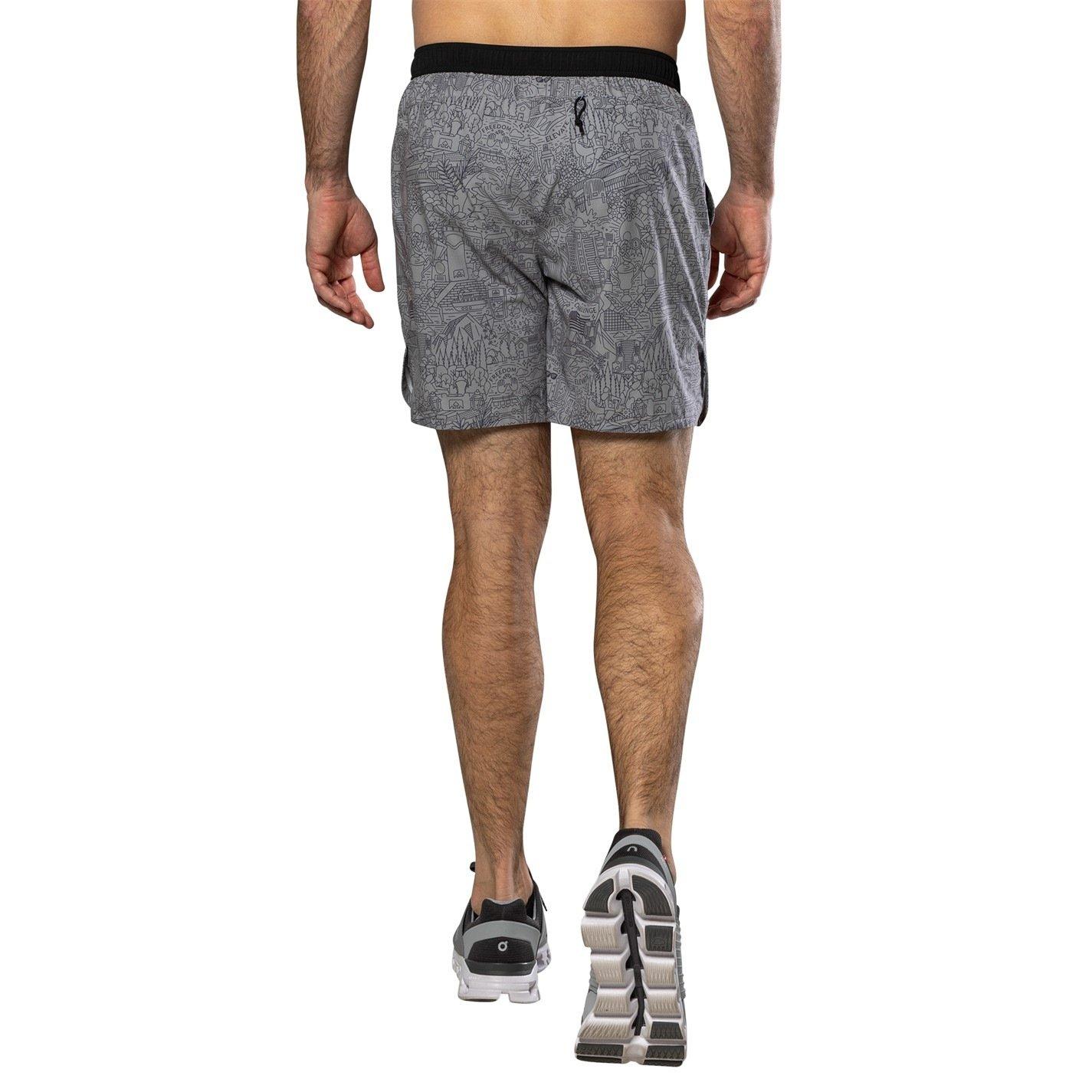 Signature Grey - Nathan - Men's Performance Running Shorts - 2