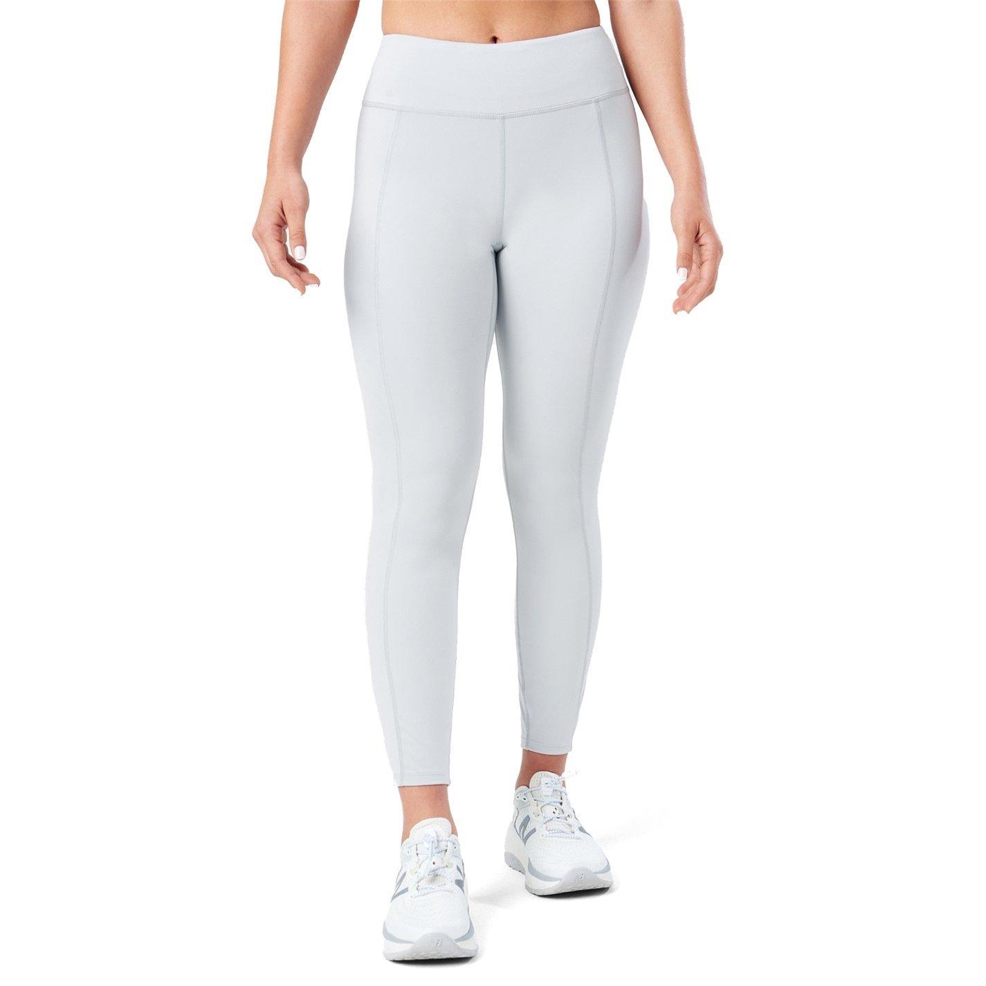 Nathan Men's Intense Run Performance Tights - Grey Mist - Small