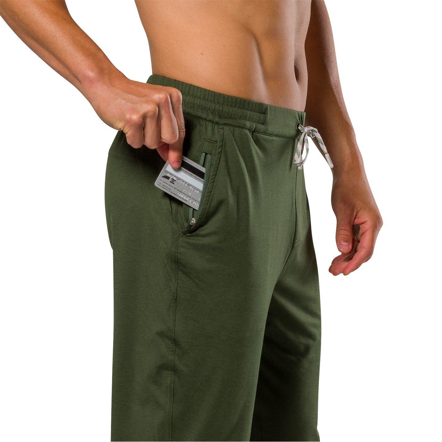 Vert Forêt - Nathan - Performance Tracksuit Bottoms - 3