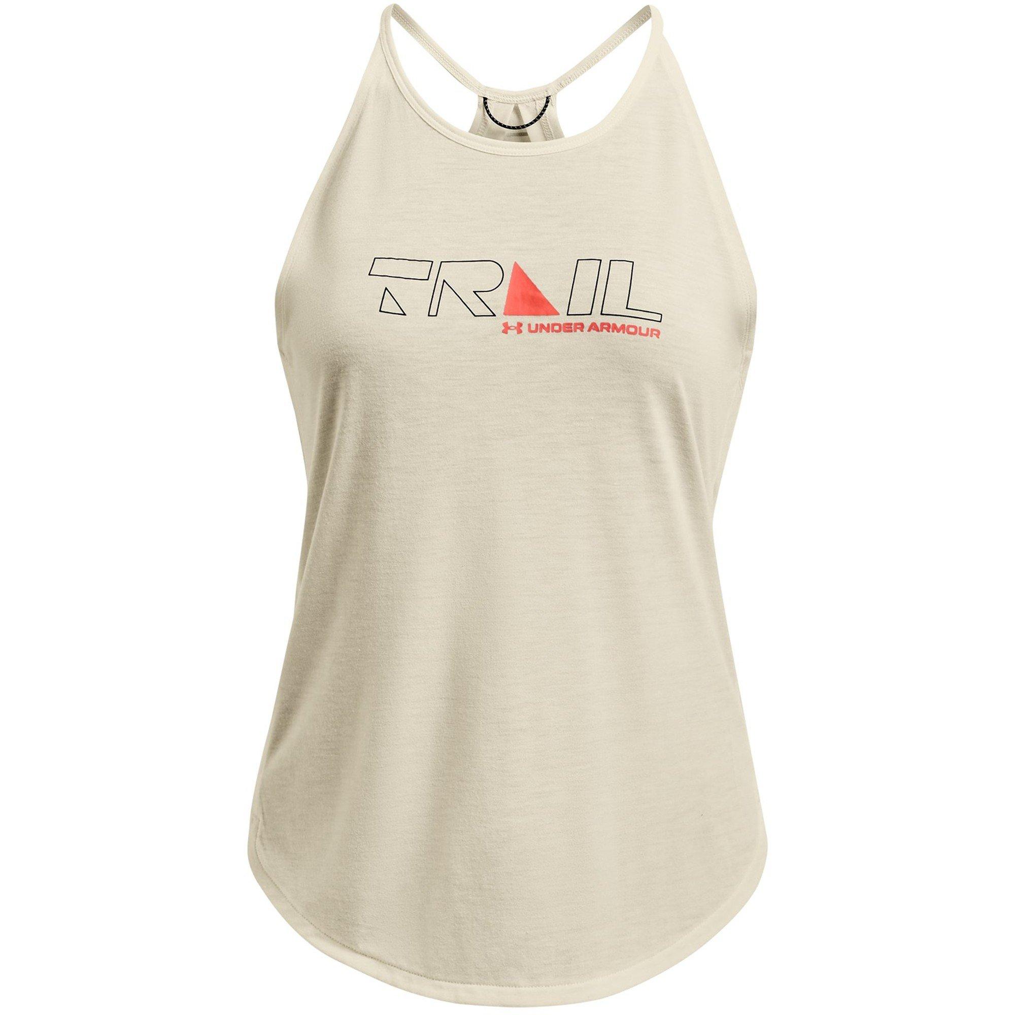 Under Armour Women's Ua Run Trail Tank - Brown - 10 (S)