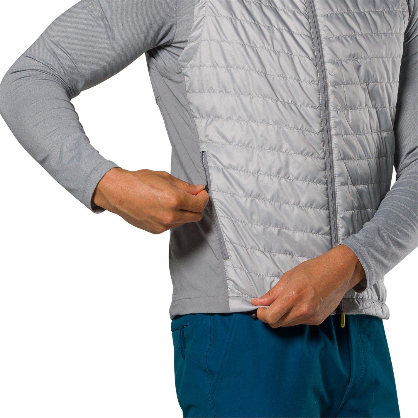 Grey Mist - Nathan - Men's 's Weather-Resistant Reflective Performance Running Jacket - 5