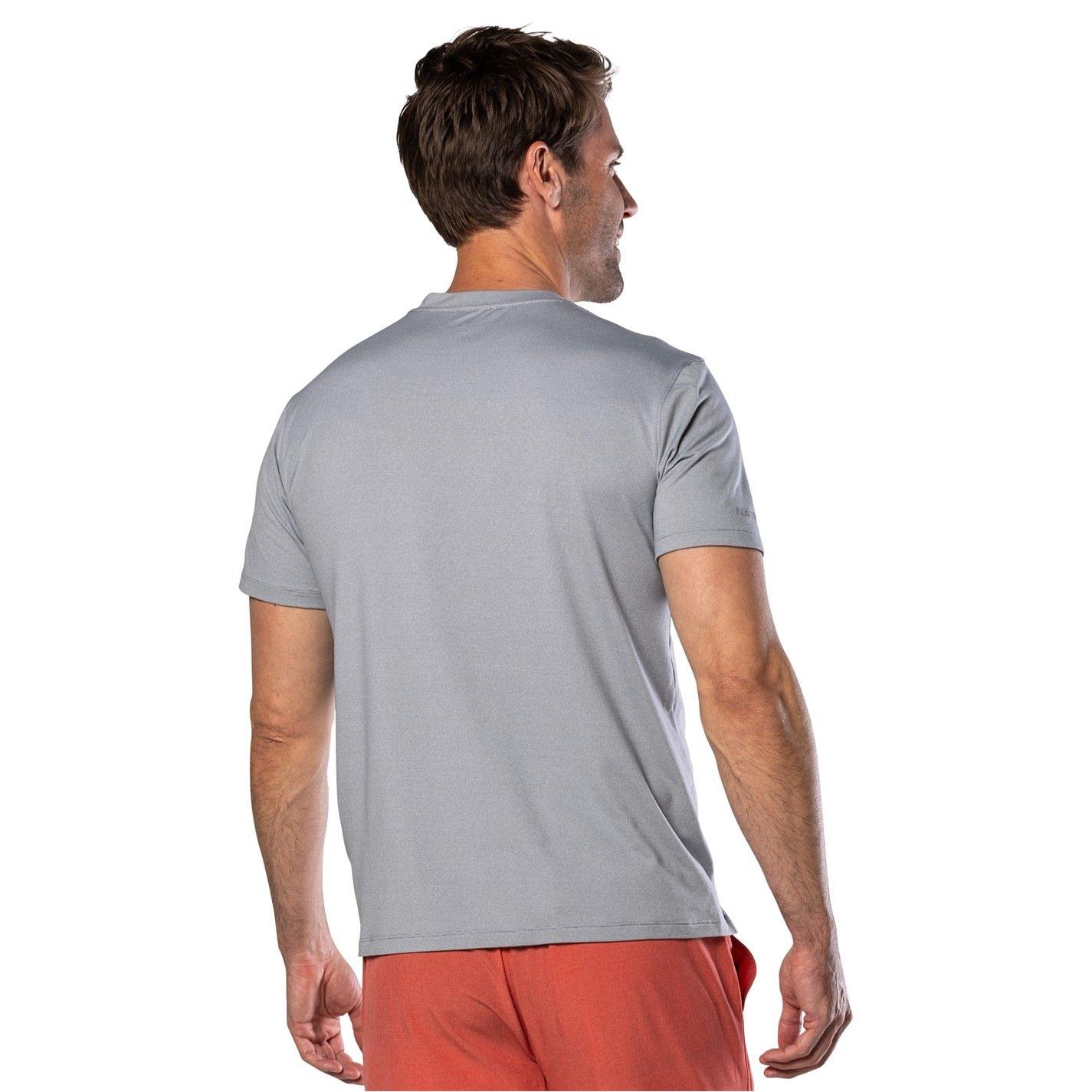 Monument Grey - Nathan - Men's Dash Short-Sleeve Performance Running Top - 2