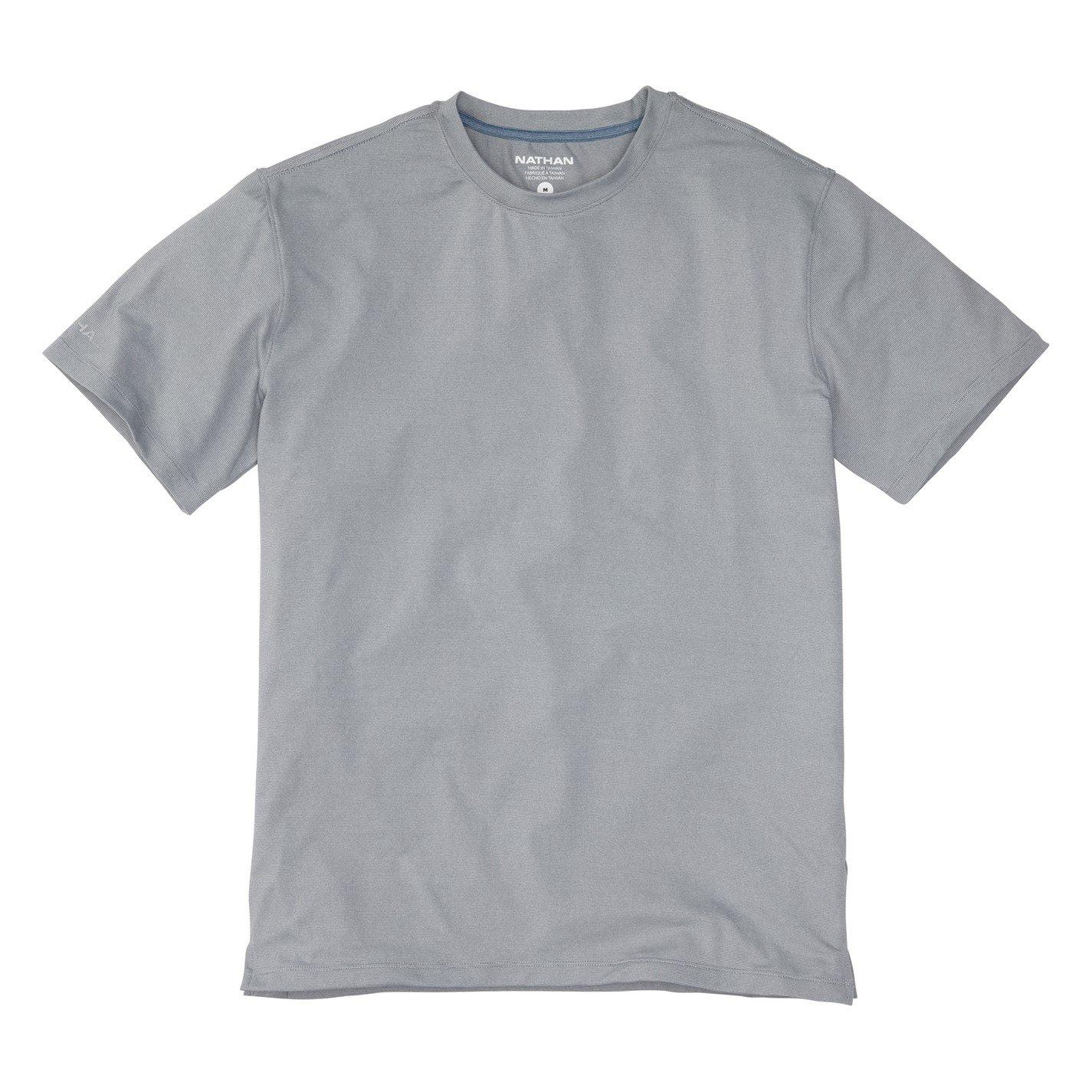 Monument Grey - Nathan - Men's Dash Short-Sleeve Performance Running Top - 6