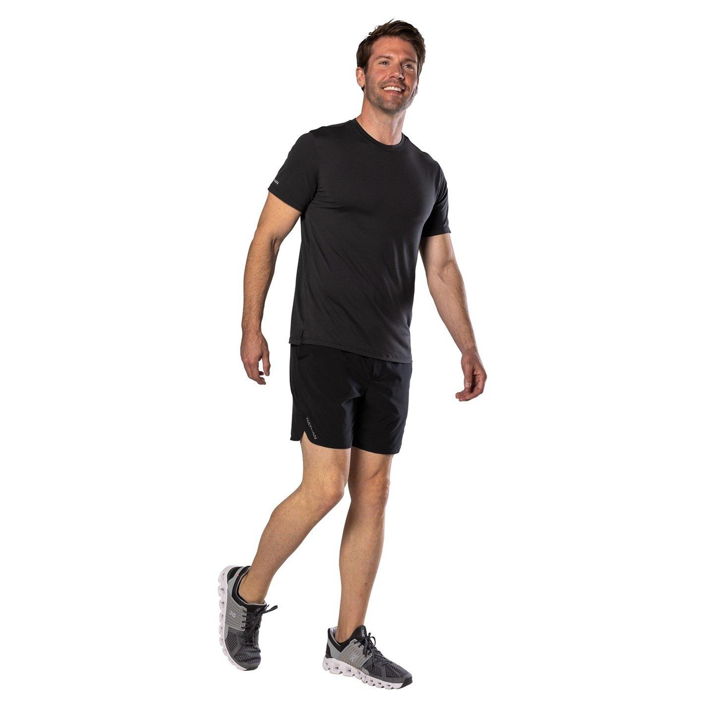 Black - Nathan - Dash Short-Sleeve Performance Running Top - 4
