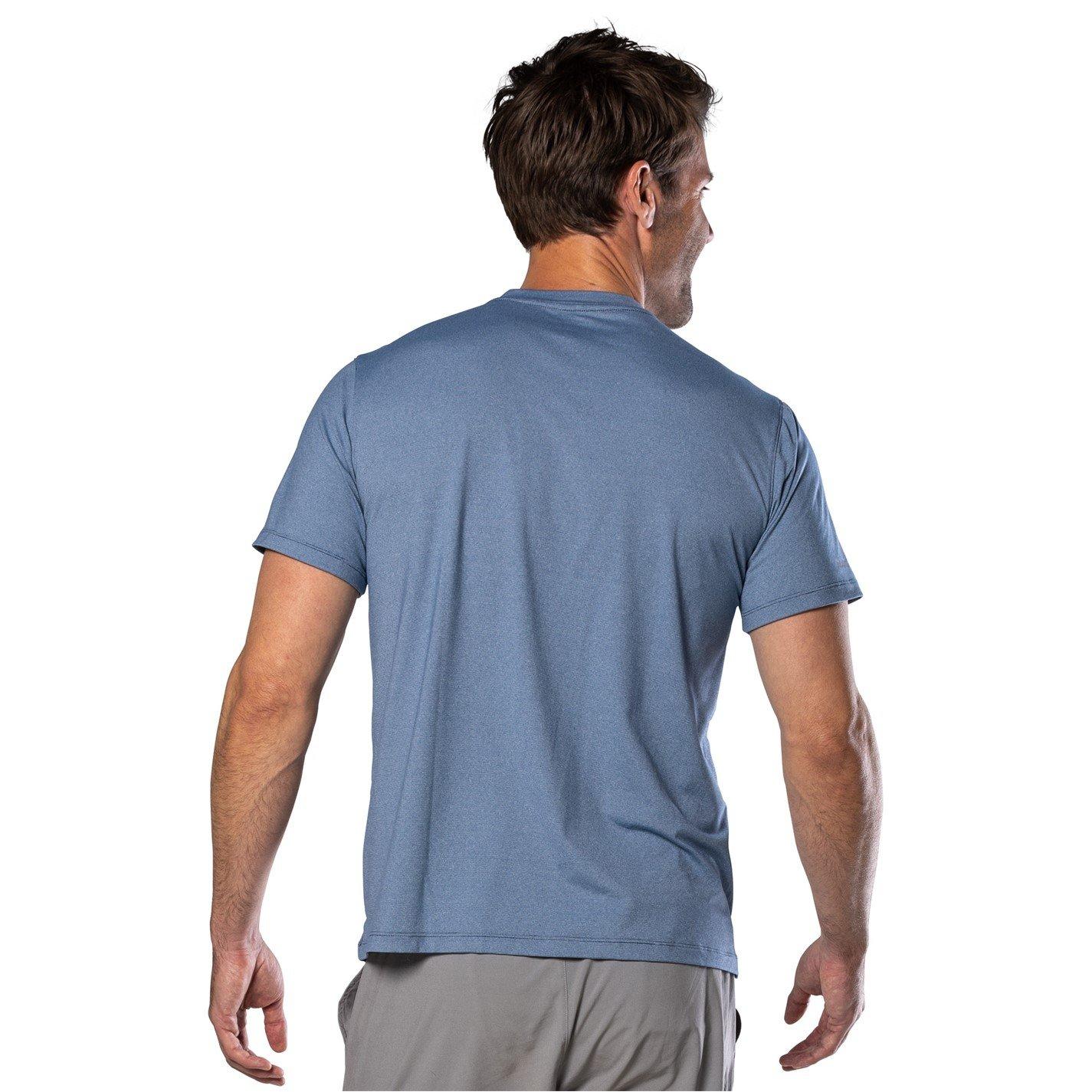 Azul Marinheiro - Nathan - Men's Dash Short-Sleeve Performance Running Top - 2