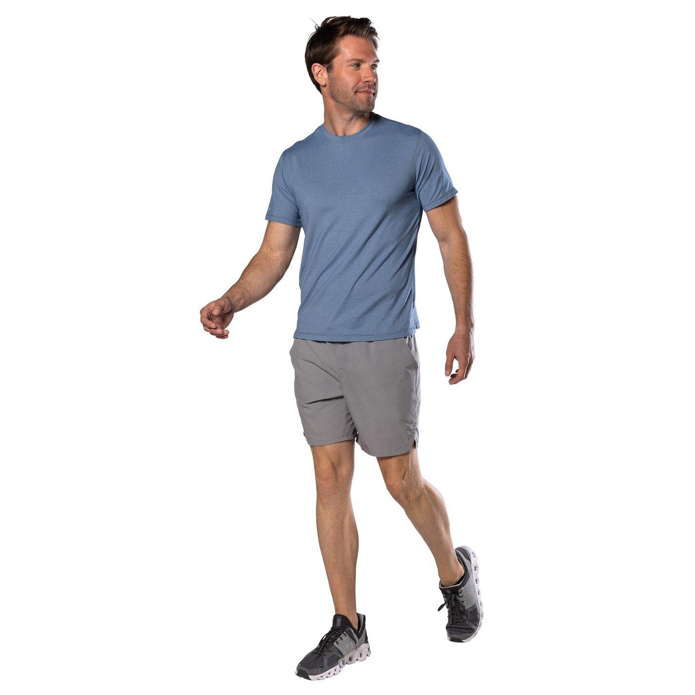 Azul Marinheiro - Nathan - Men's Dash Short-Sleeve Performance Running Top - 5
