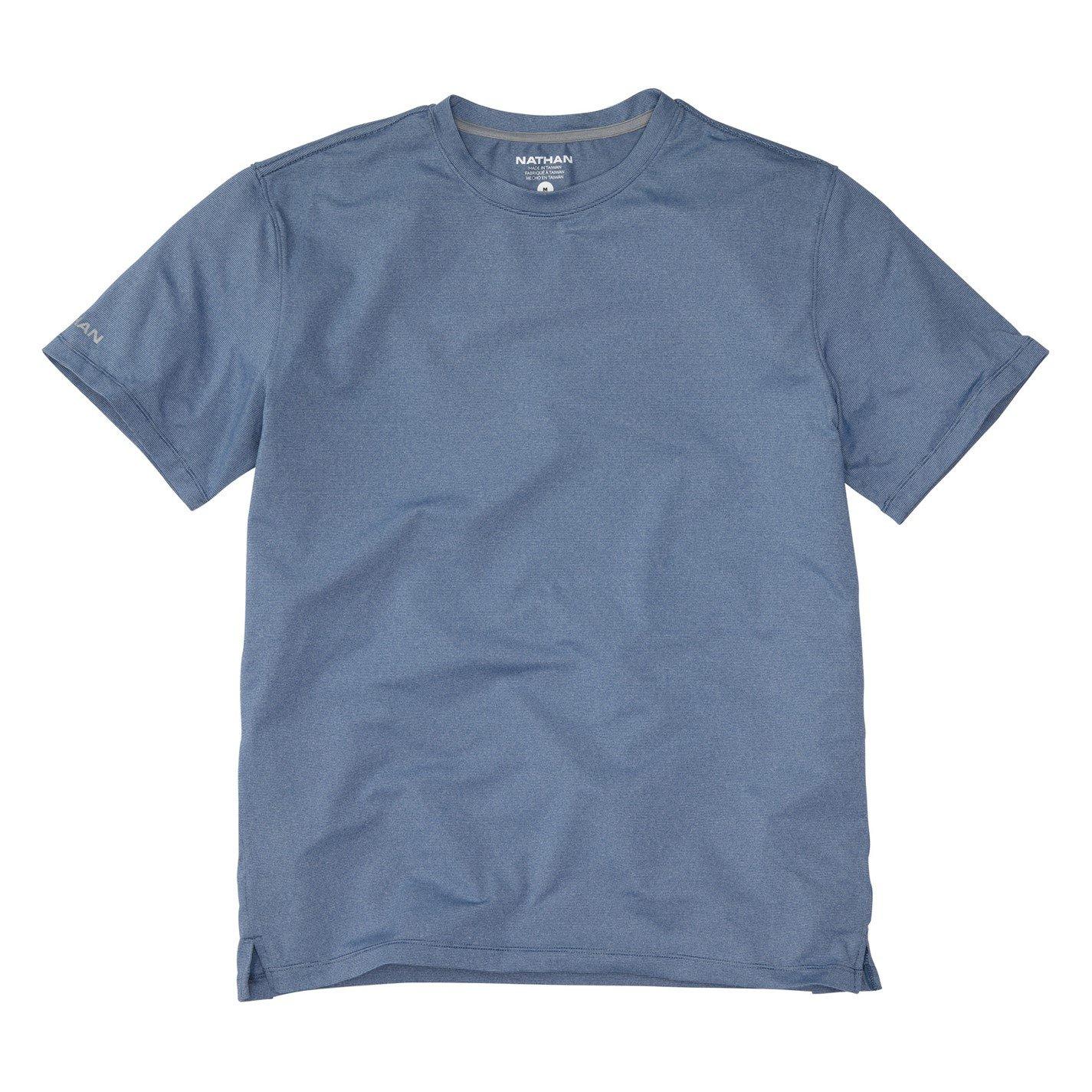 Azul Marinheiro - Nathan - Men's Dash Short-Sleeve Performance Running Top - 6