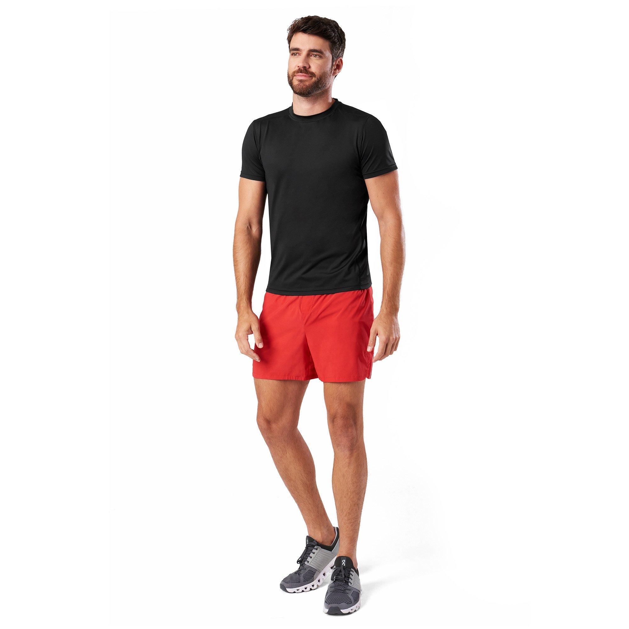 Nathan Men's Qualifier Short-Sleeve Performance Running Top | Sports Direct