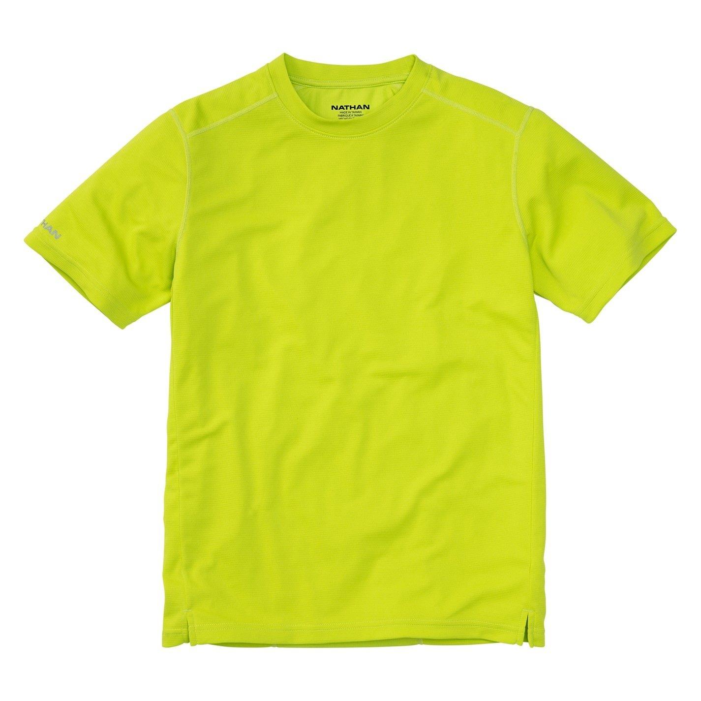 Bright Lime - Nathan - Men's Rise Short-Sleeve Performance Top - 7