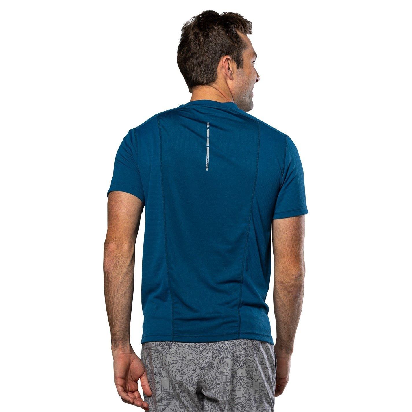 Mornarsko Plava - Nathan - Men's Rise Short-Sleeve Performance Top - 2