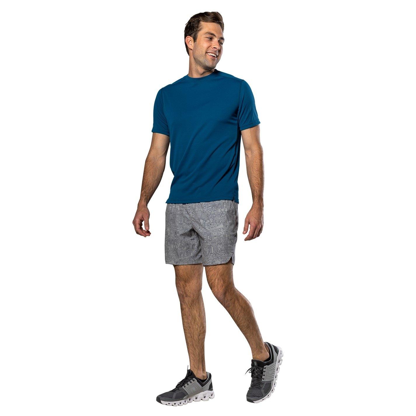 Mornarsko Plava - Nathan - Men's Rise Short-Sleeve Performance Top - 6