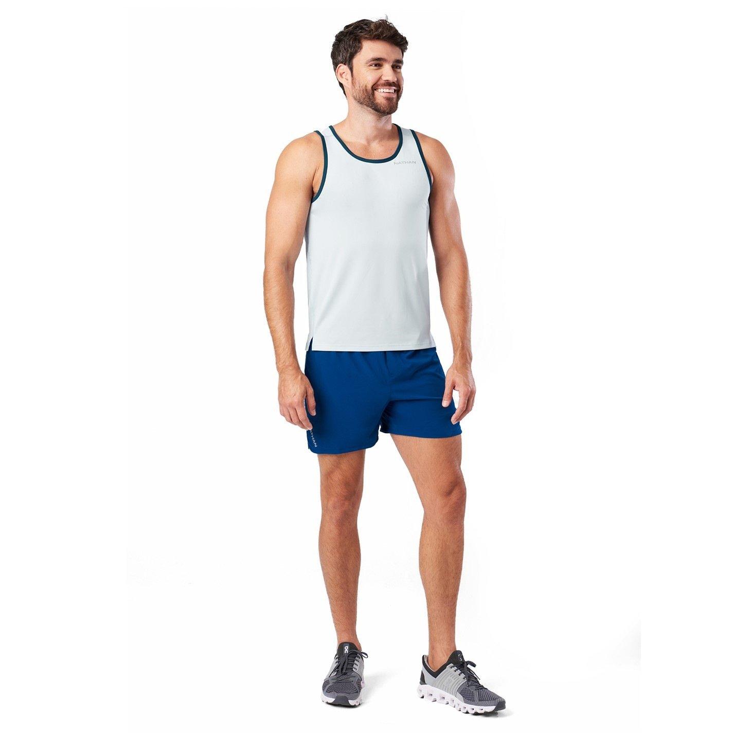 Sky Blue - Nathan - Men's Performance Running Vest - 5