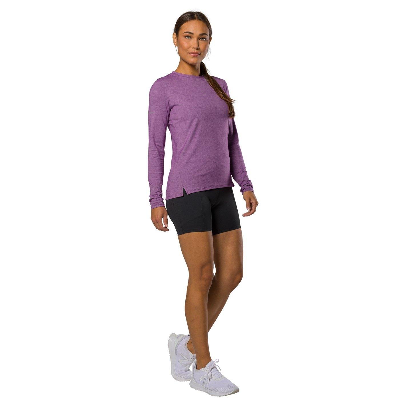 Plum Stripe - Nathan - Dash Long-Sleeve Performance Top - 4