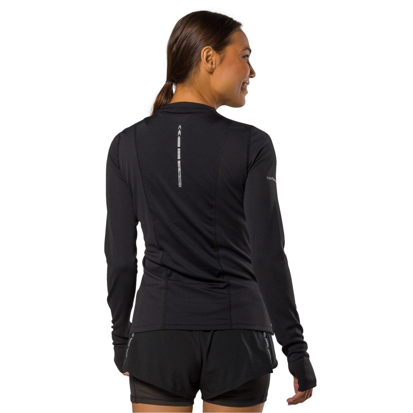 Black - Nathan - Rise Long-Sleeve Performance Running Top - 2