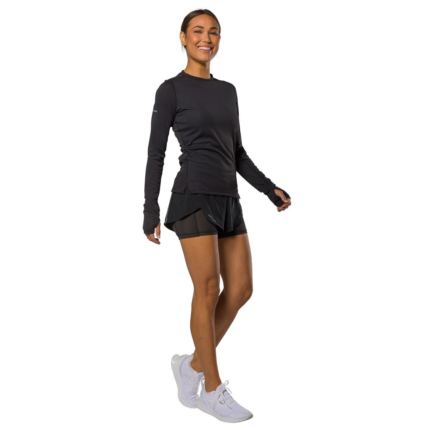 Black - Nathan - Rise Long-Sleeve Performance Running Top - 6