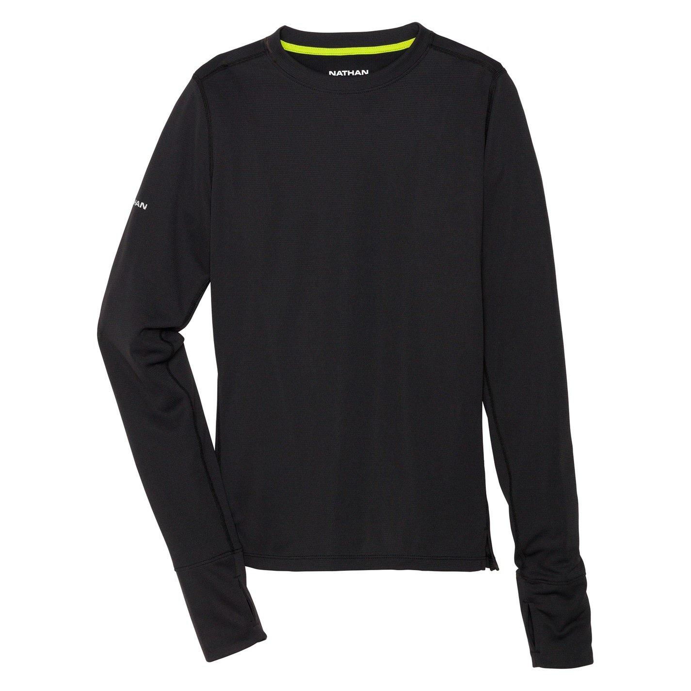 Black - Nathan - Rise Long-Sleeve Performance Running Top - 8