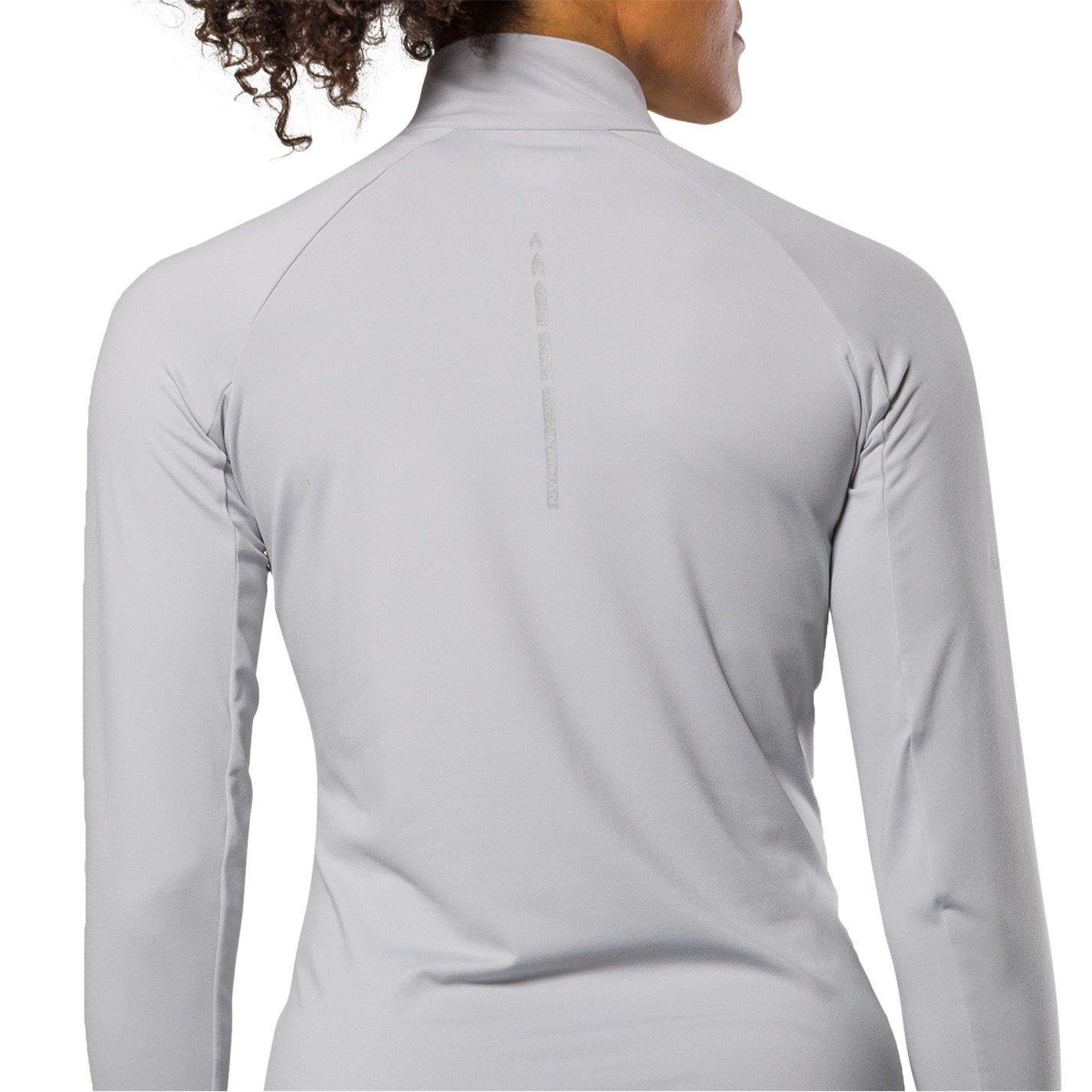 Grey Mist - Nathan - Women's Tempo/4 Zipped Long-Sleeve Performance Top - 5