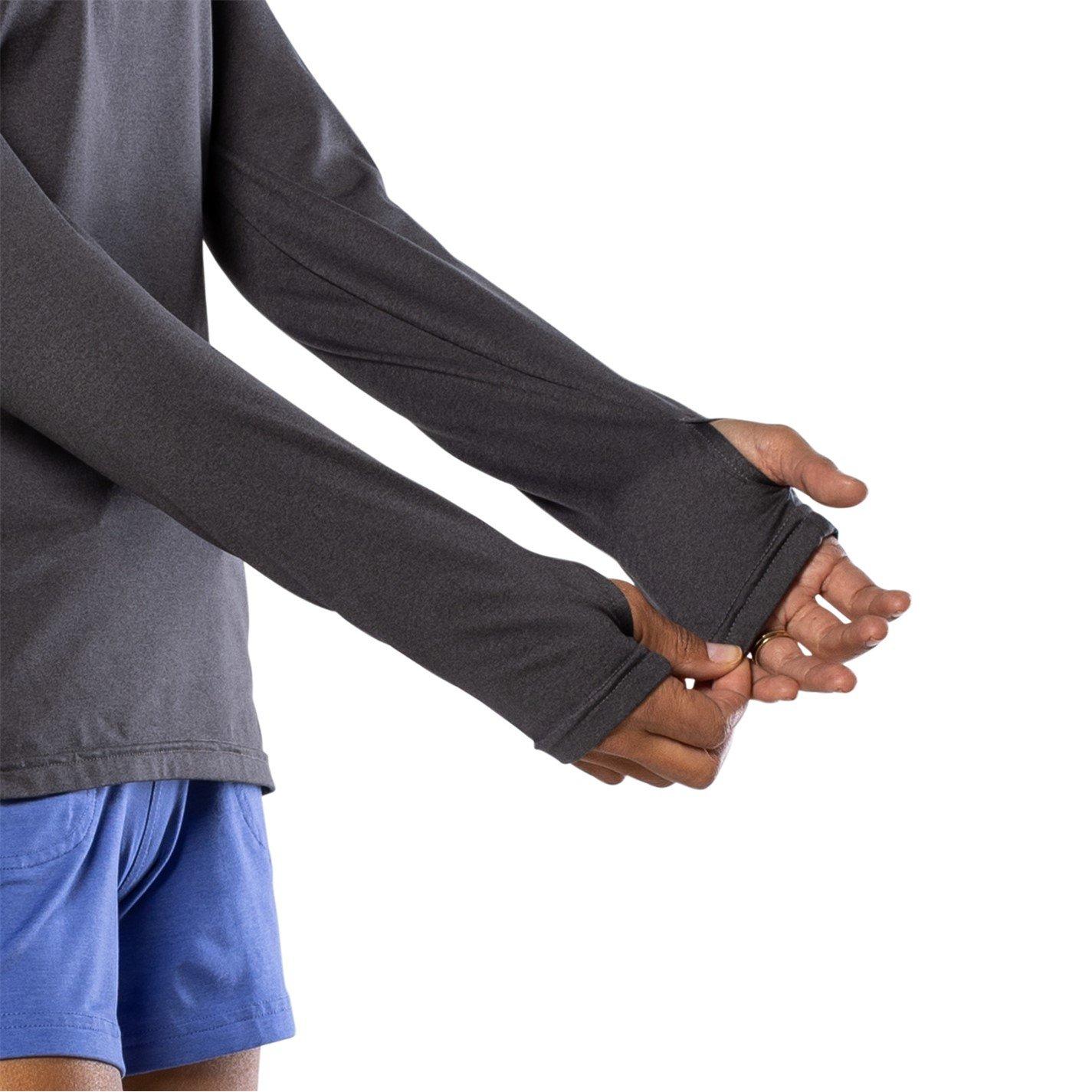 Dark Charcoal - Nathan - Women's Performance Hoodie - 3