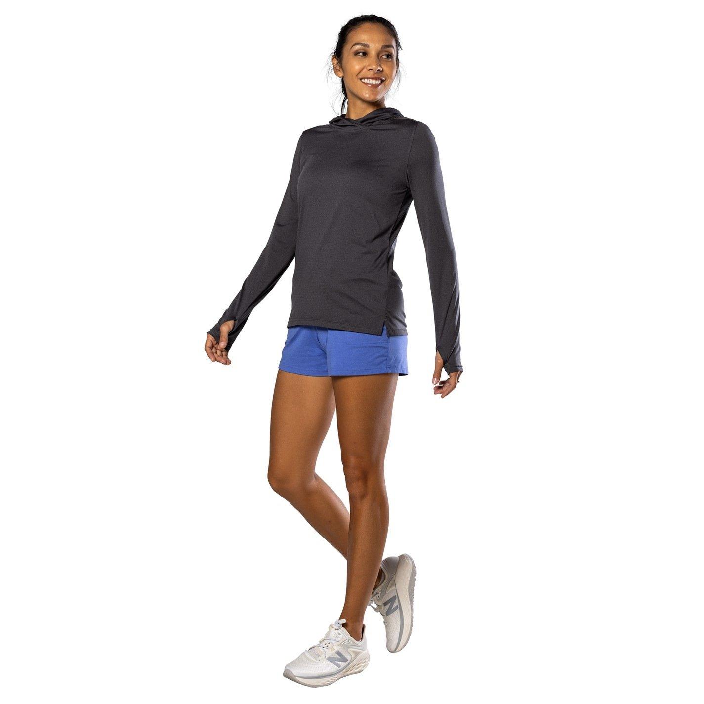 Dark Charcoal - Nathan - Women's Performance Hoodie - 6