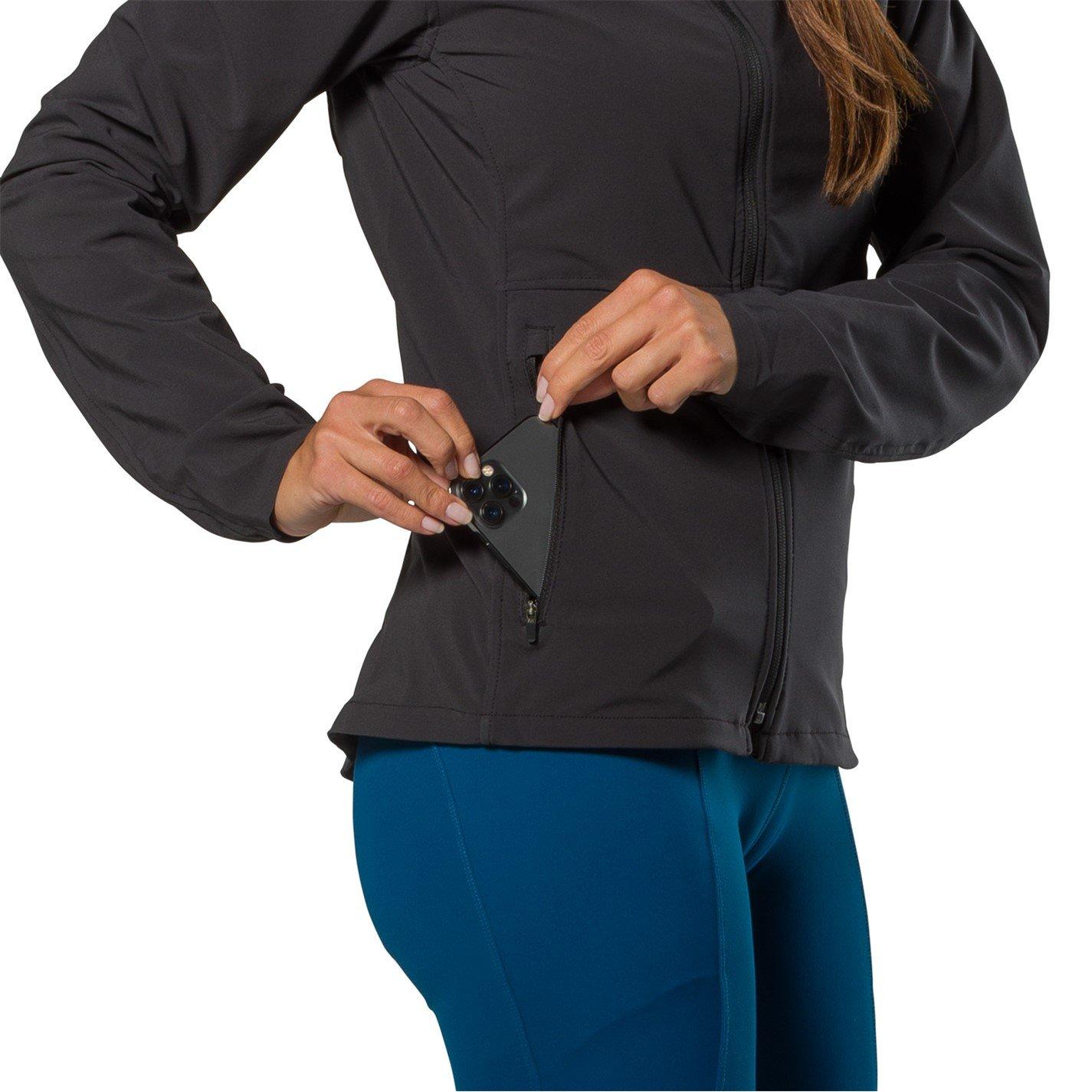 Noir - Nathan - 's Breathable Weather-Resistant Reflective Performance Running Jacket - 4