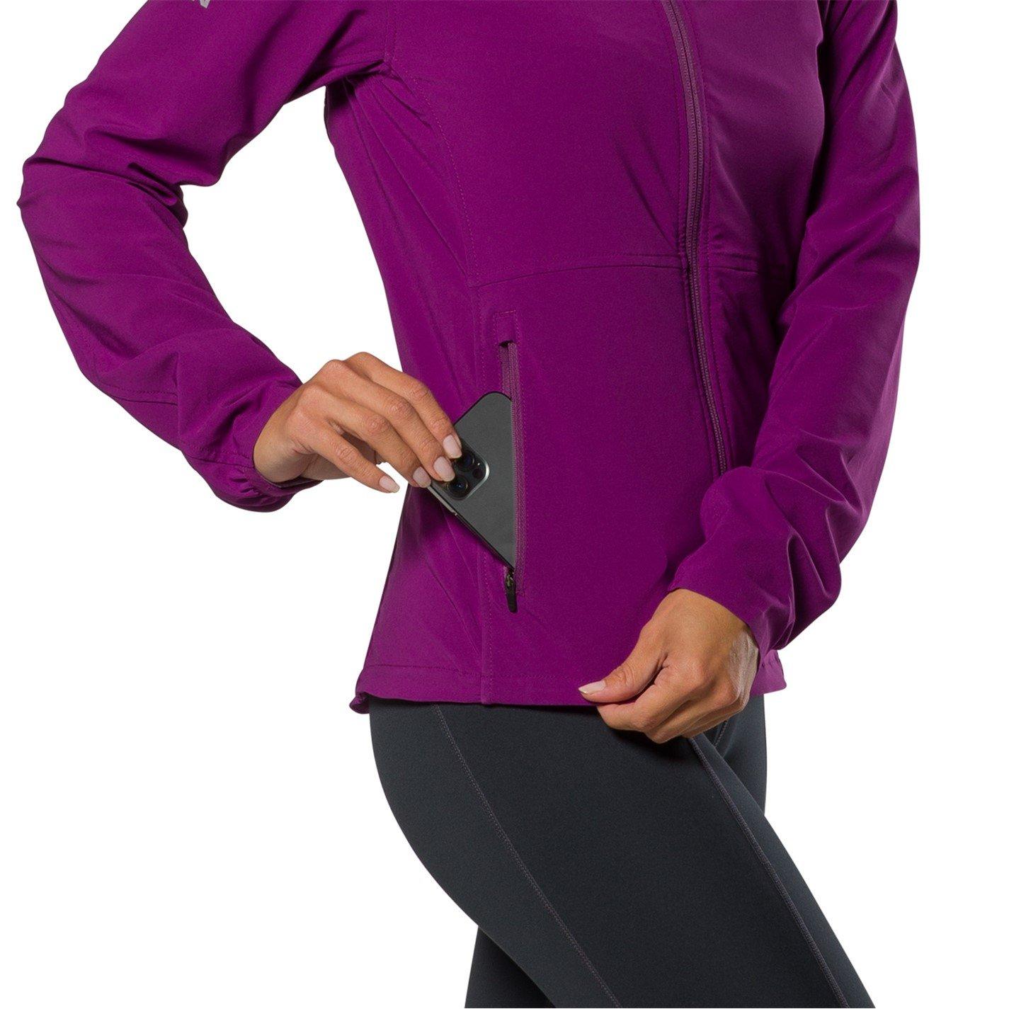 Plum - Nathan - Women's 's Breathable Weather-Resistant Reflective Performance Running Jacket - 4